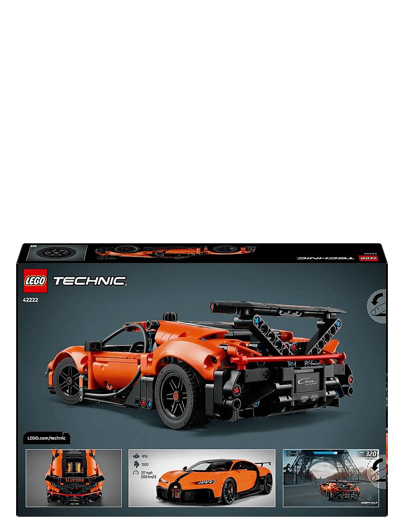 LEGO - Technic Bugatti Chiron Pur Sport Hypercar 42222 - lego technic - multi - 5