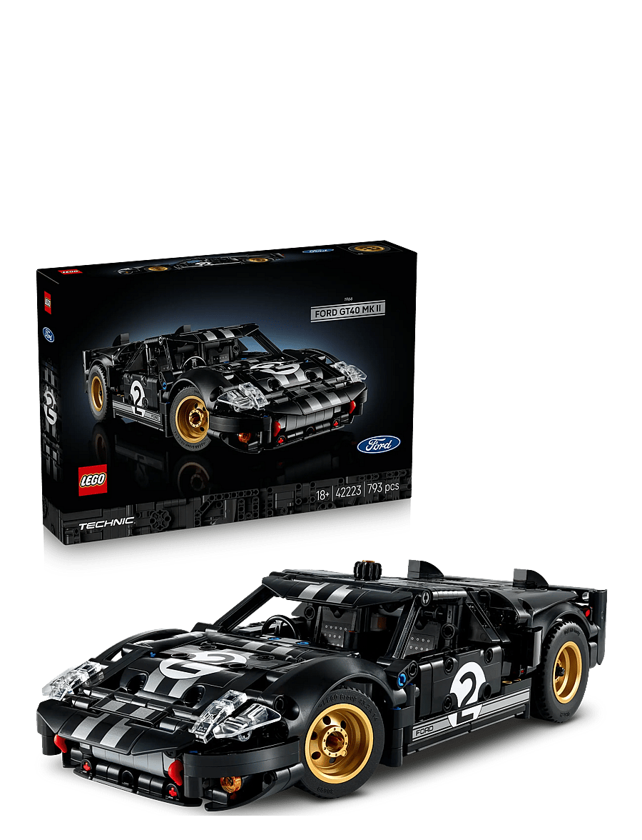 LEGO - Technic 1966 Ford GT40 MKII Race Car for Adults 42223 - lego technic - multi - 0