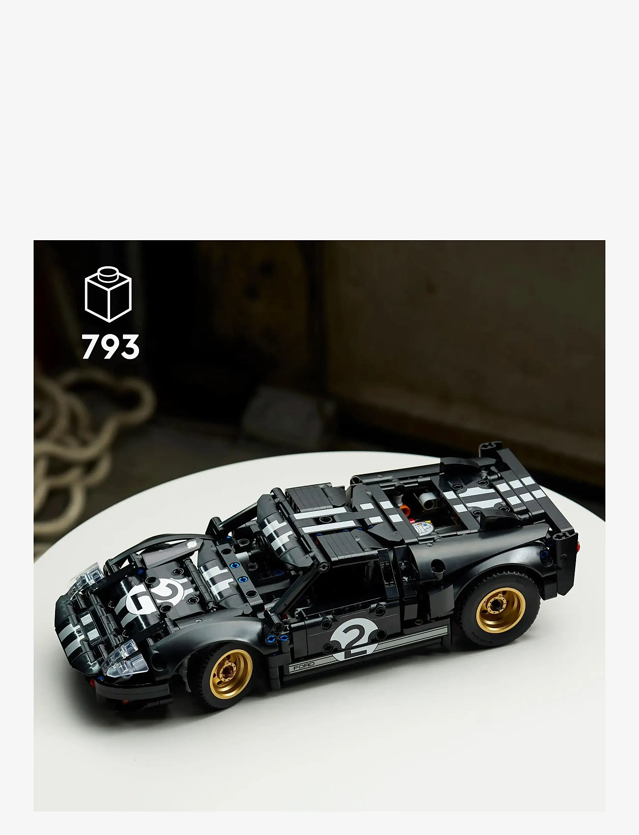 LEGO - Technic 1966 Ford GT40 MKII Race Car for Adults 42223 - lego technic - multi - 1