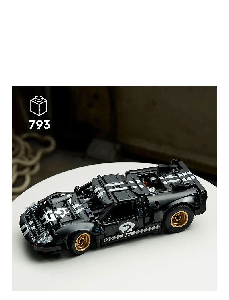 LEGO - Technic 1966 Ford GT40 MKII Race Car for Adults 42223 - lego technic - multi - 1