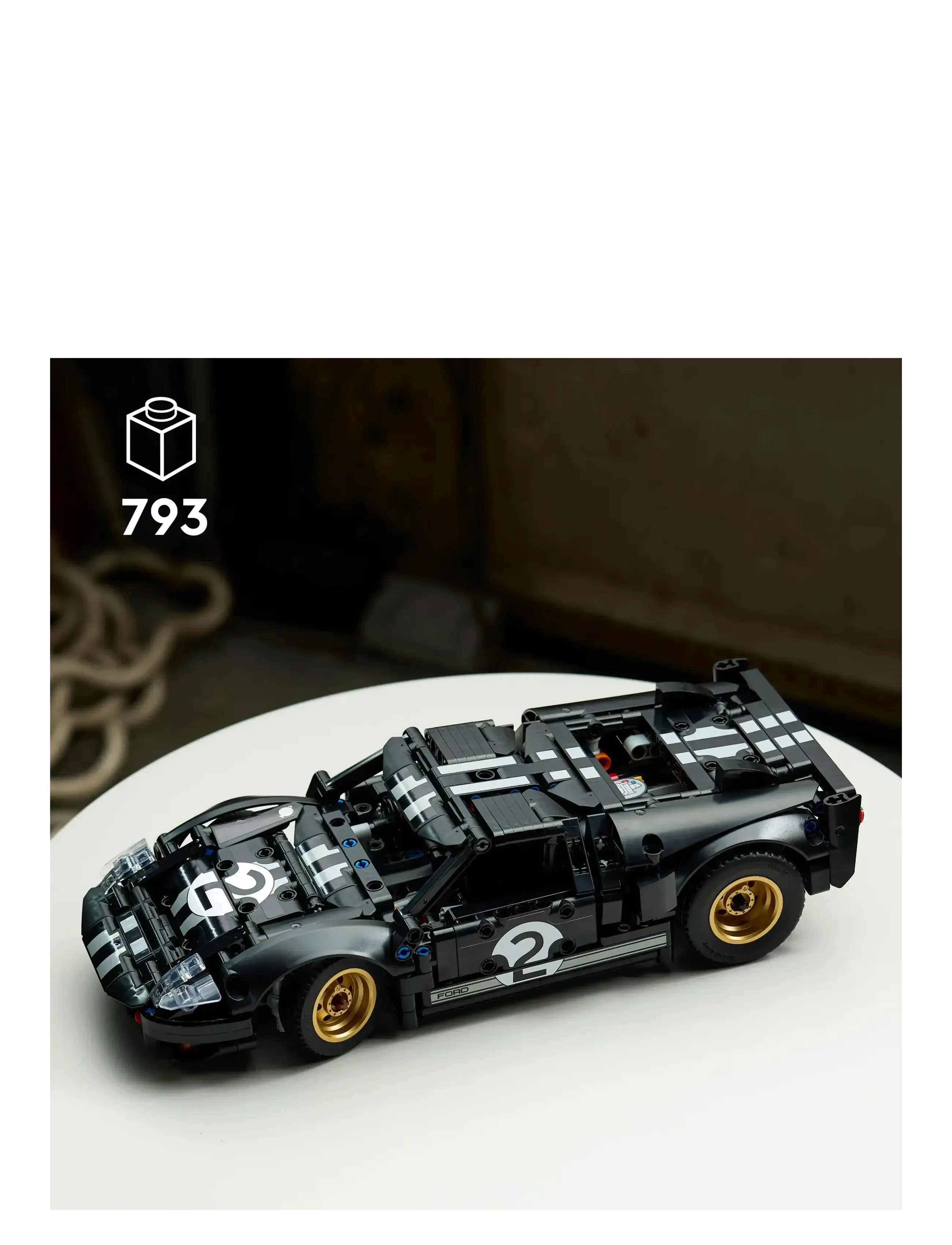 LEGO - 1966 Ford GT40 MKII-racerbil 42223 - lego technic - multi - 1