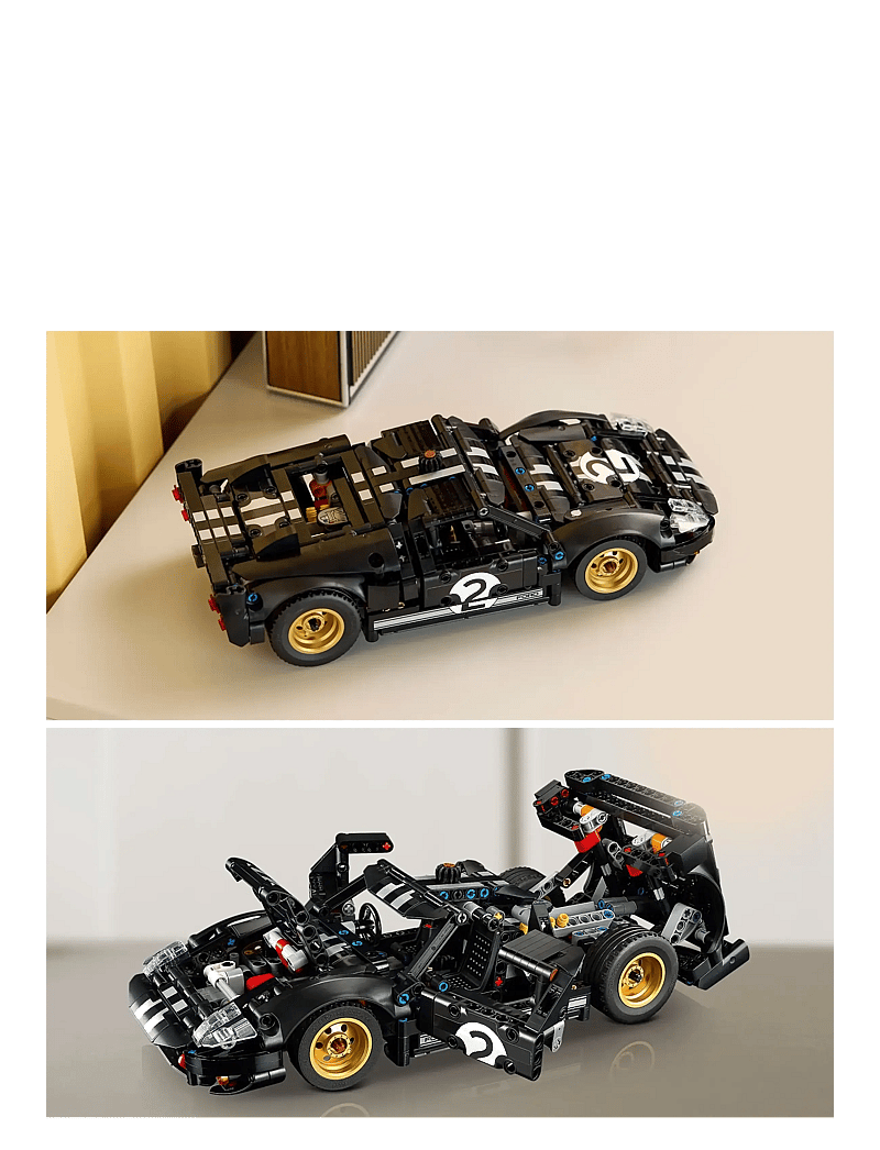 LEGO - Technic 1966 Ford GT40 MKII Race Car for Adults 42223 - lego technic - multi - 4