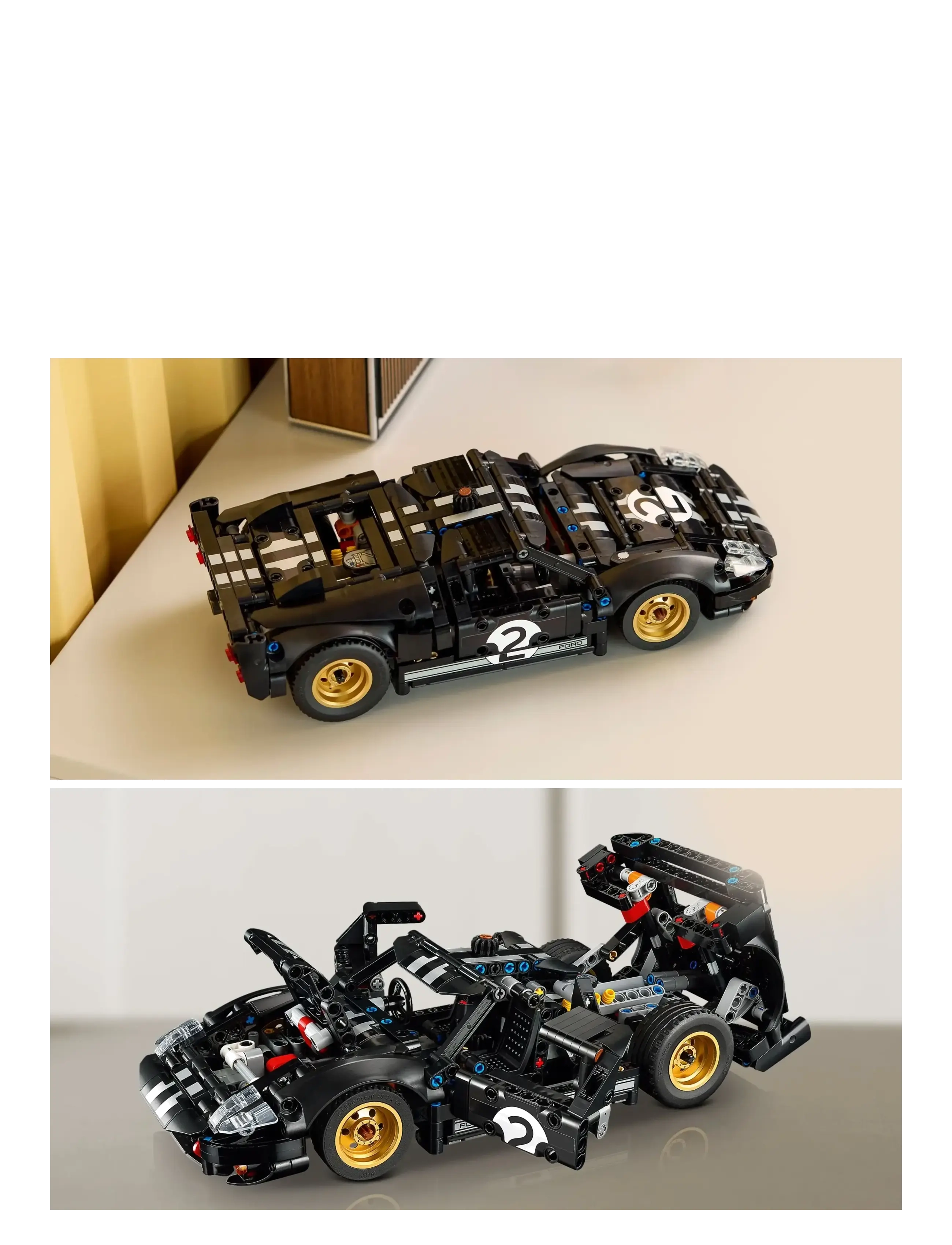 LEGO - 1966 Ford GT40 MKII-racerbil 42223 - lego technic - multi - 4