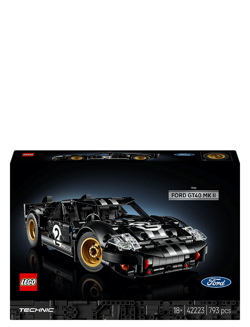 LEGO - Technic 1966 Ford GT40 MKII Race Car for Adults 42223 - lego technic - multi - 5