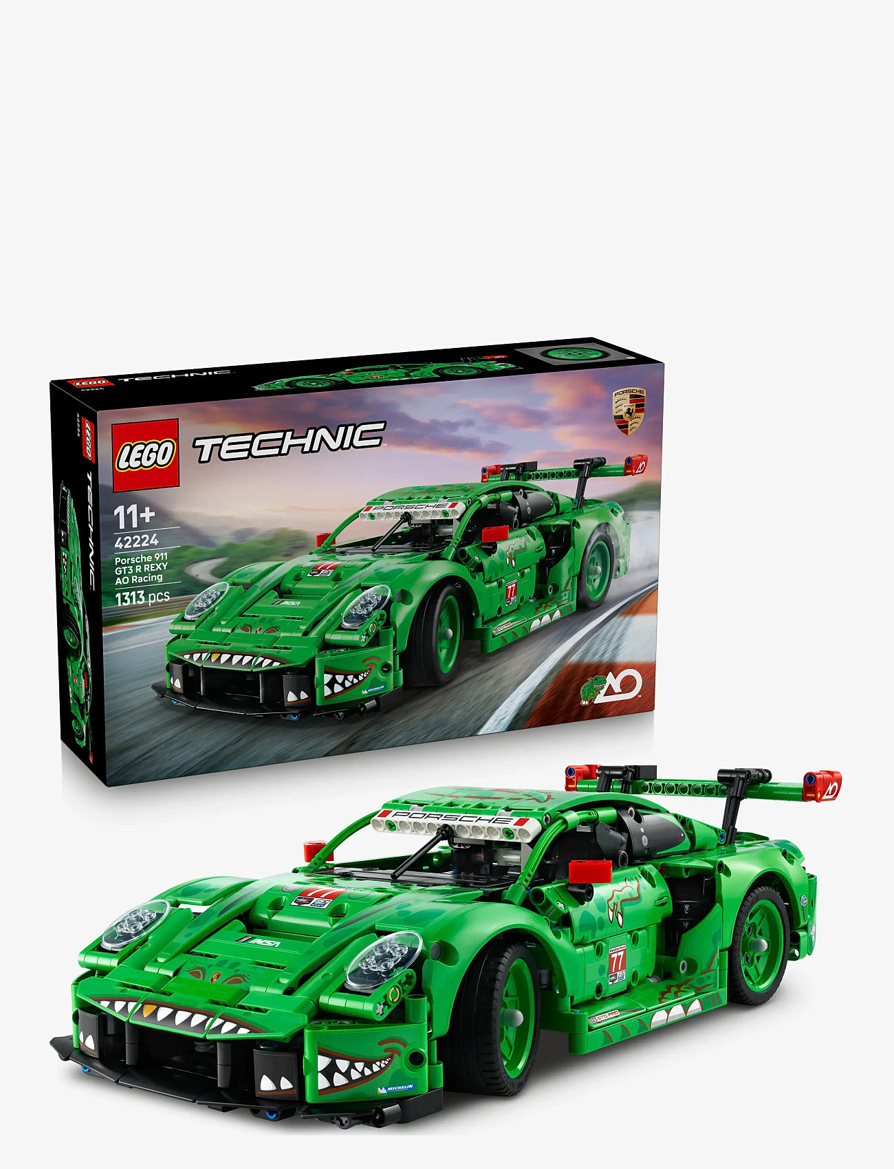 LEGO - Technic Porsche 911 GT3 R REXY AO Racing Car 42224 - lego technic - multi - 0
