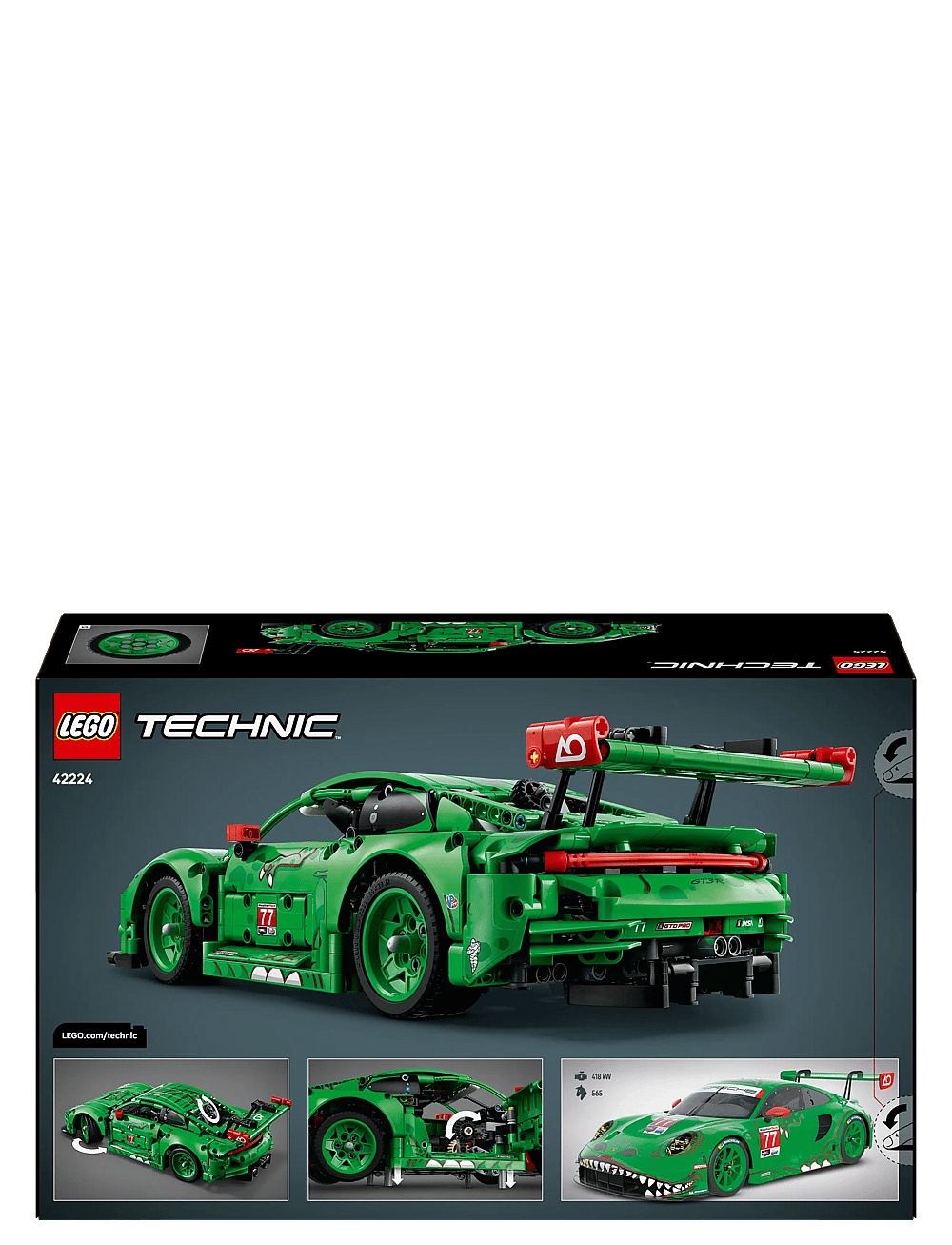 42224c LEGO Porsche 911 Gt3 R Rexy Ao Racing Racerbil 42224 (LGO42224) - LEGO ...