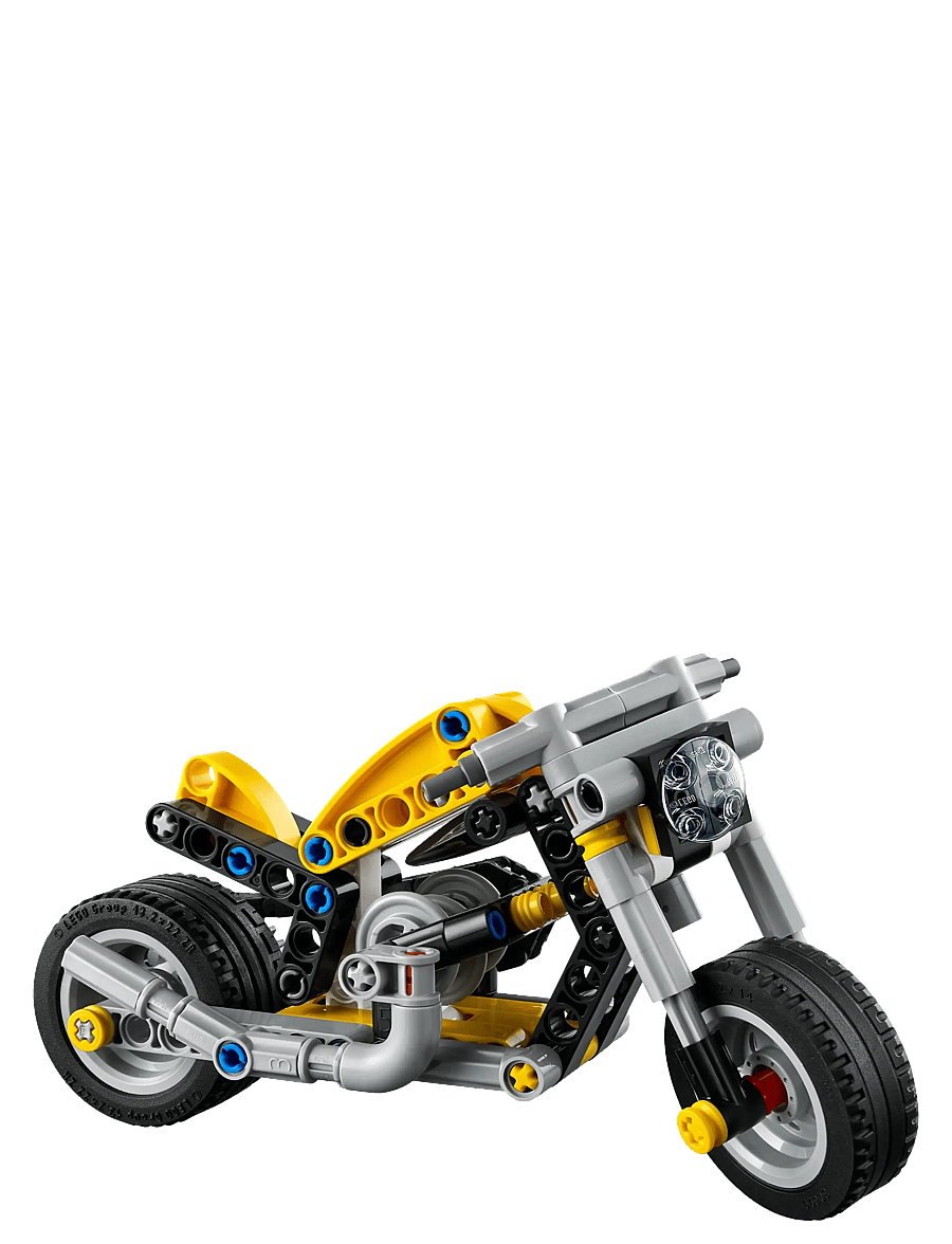 LEGO - Technic Yellow Motorbike Toy Building Set 42225 - lego technic - multi - 2