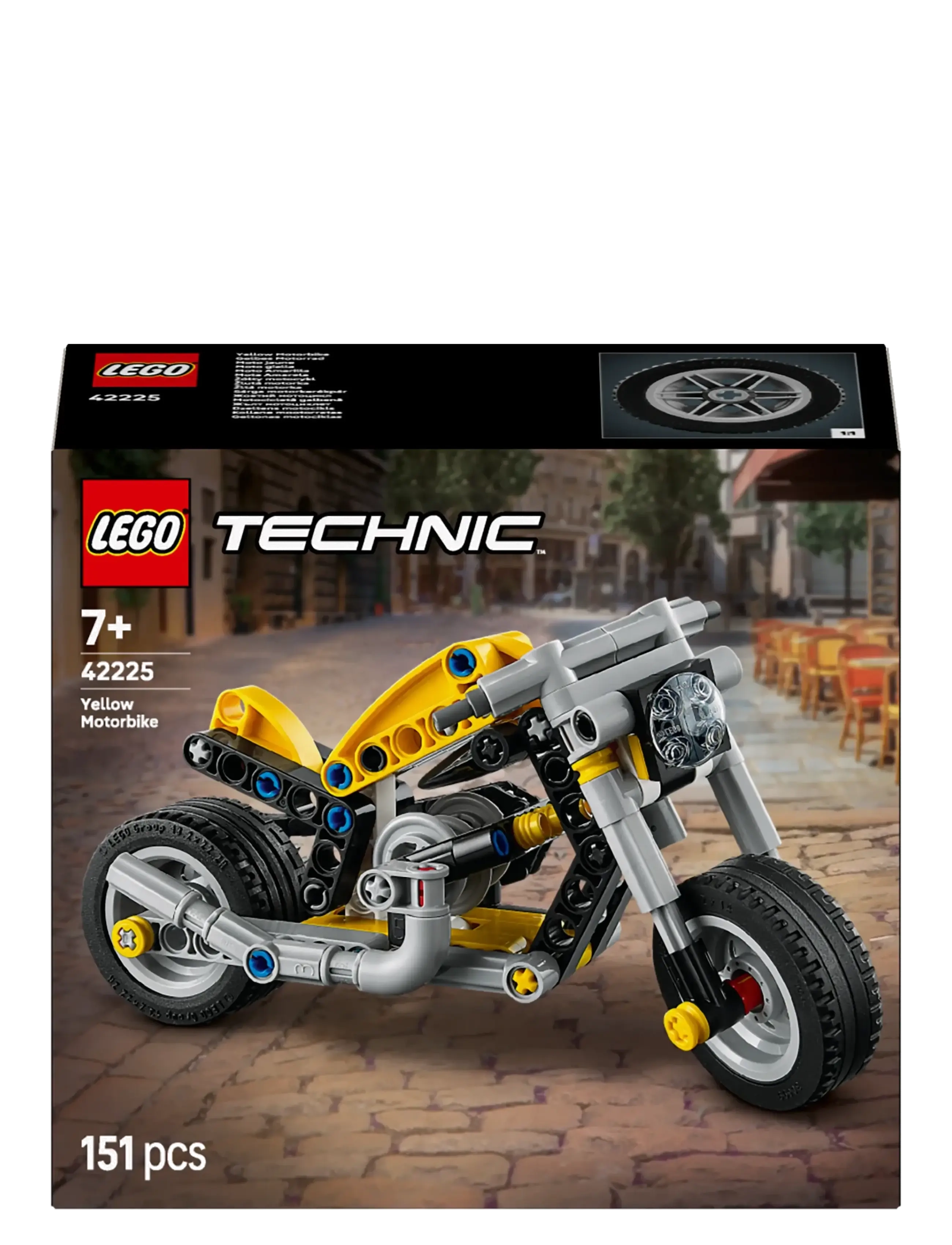 LEGO - Technic Yellow Motorbike Toy Building Set 42225 - lego technic - multi - 5