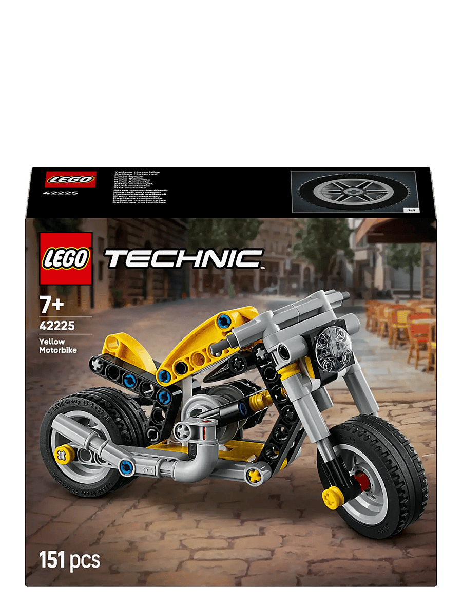 LEGO - Technic Yellow Motorbike Toy Building Set 42225 - lego technic - multi - 5