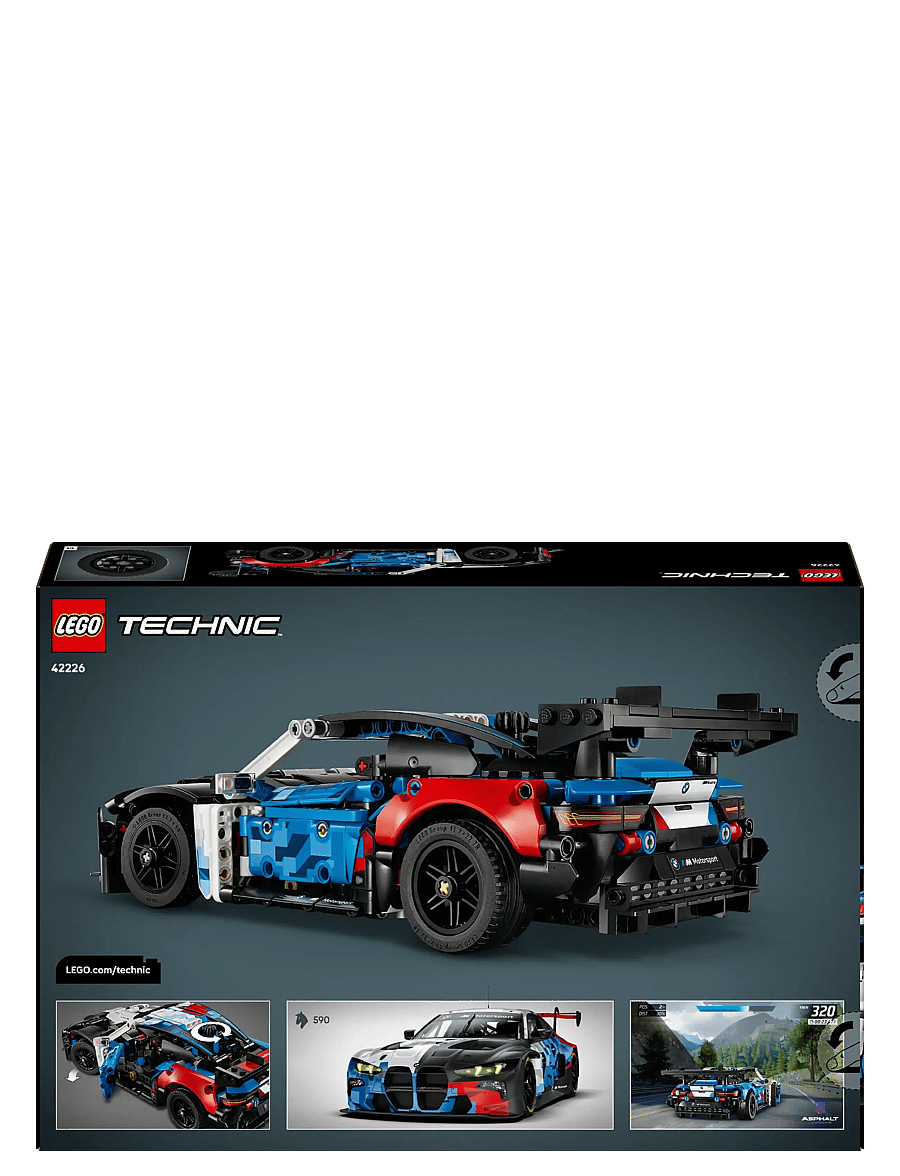 LEGO - Technic BMW M4 GT3 EVO Race Car Model Kit 42226 - lego technic - multi - 3