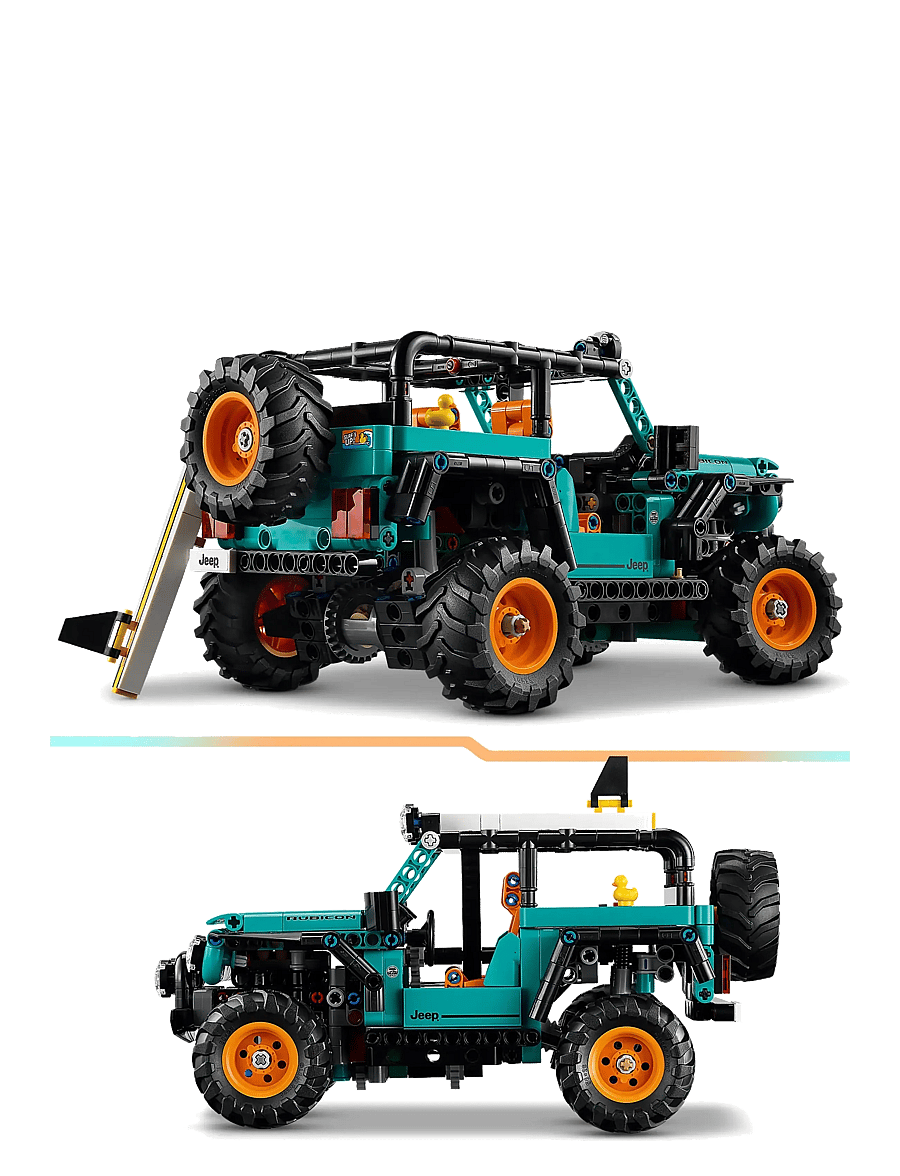 LEGO - Technic Wrangler Rubicon SUV Building Kit 42227 - lego technic - multi - 3