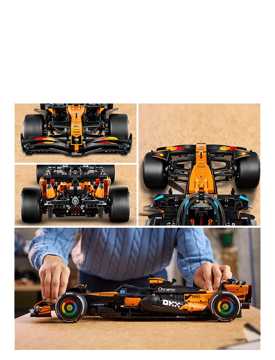 LEGO - Technic McLaren MCL39 Car Building Set Gift 42228 - lego technic - multi - 3