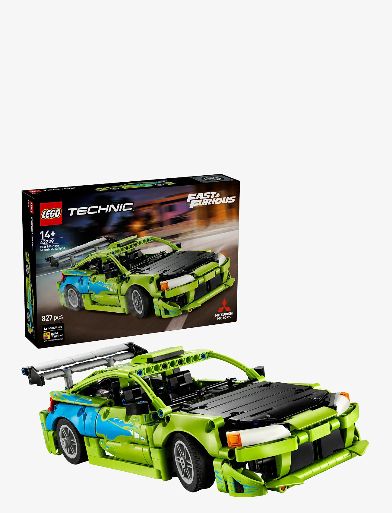 LEGO - Fast and Furious Mitsubishi Eclipse Car 42229 - multi - 0