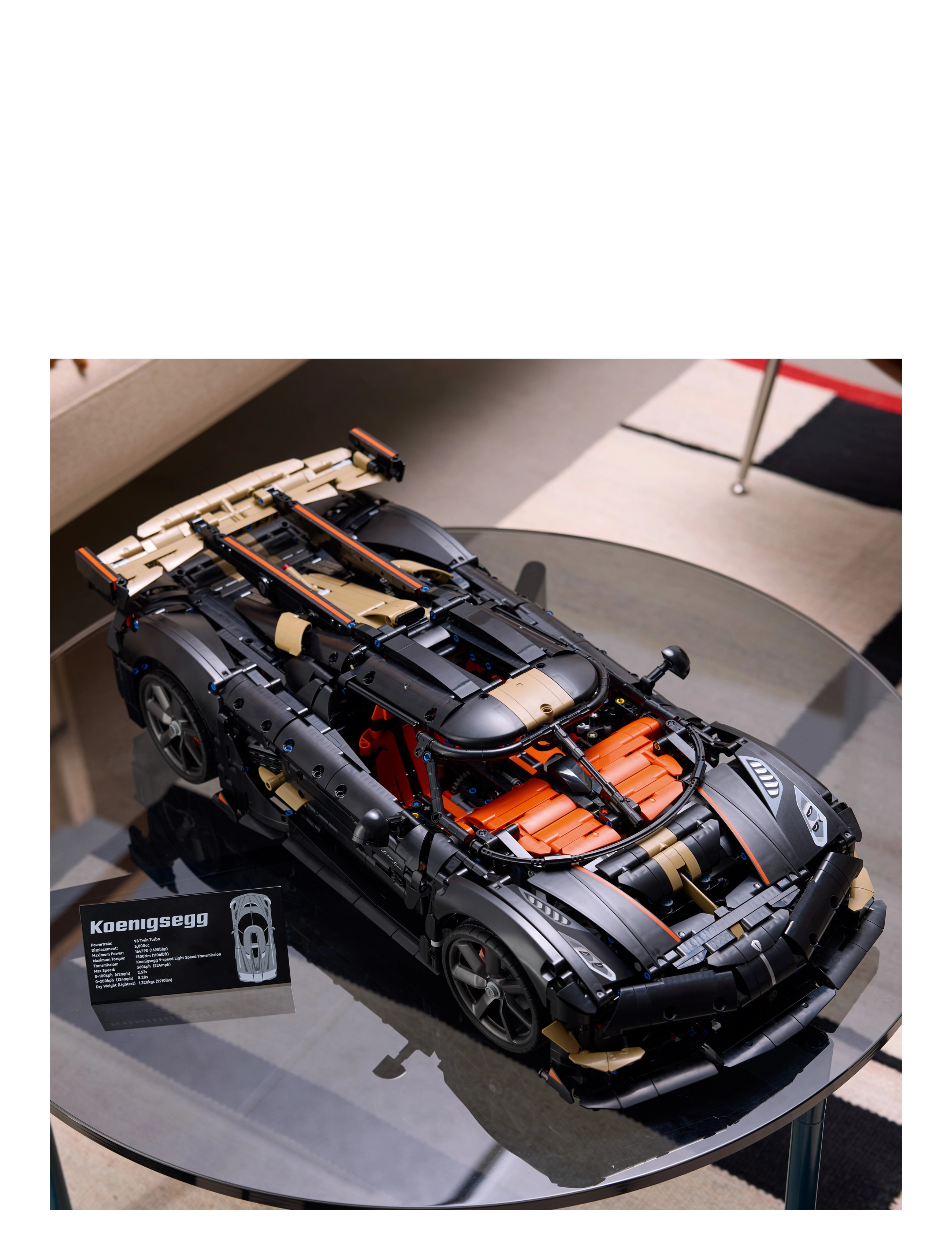 LEGO - Technic Koenigsegg Sadair’s Spear Megacar Set 42232 - lego technic - multi - 5