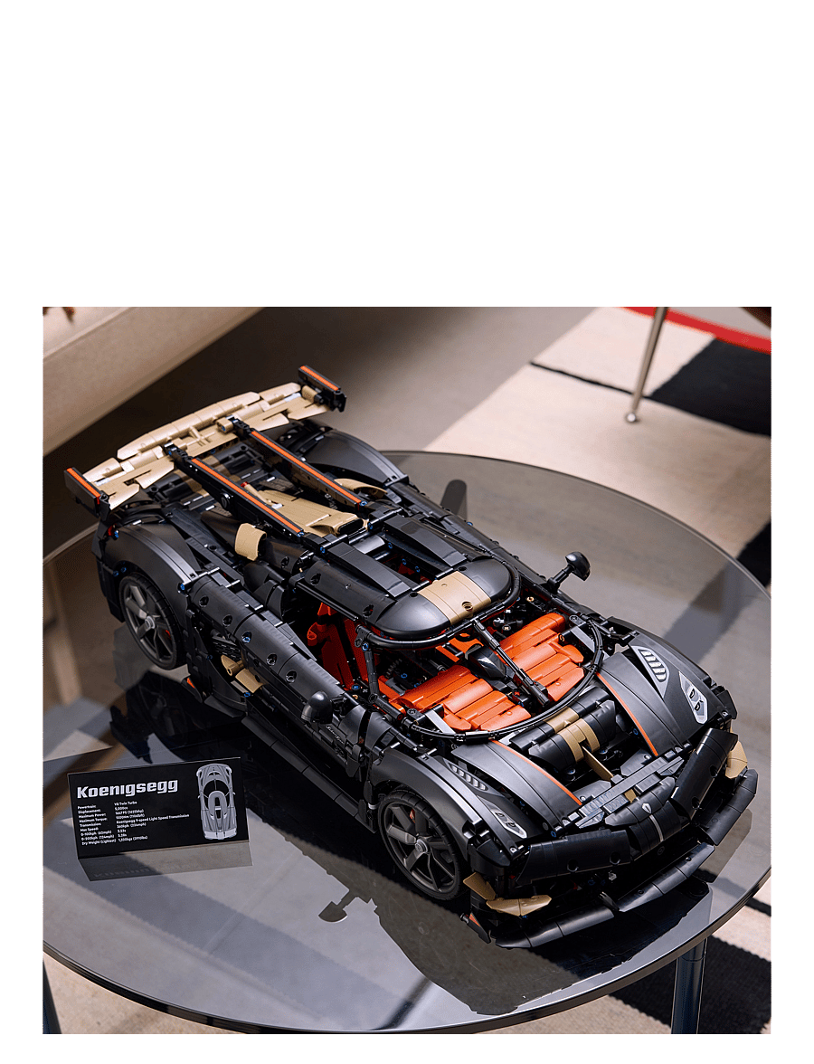 LEGO - Technic Koenigsegg Sadair’s Spear Megacar Set 42232 - lego technic - multi - 5