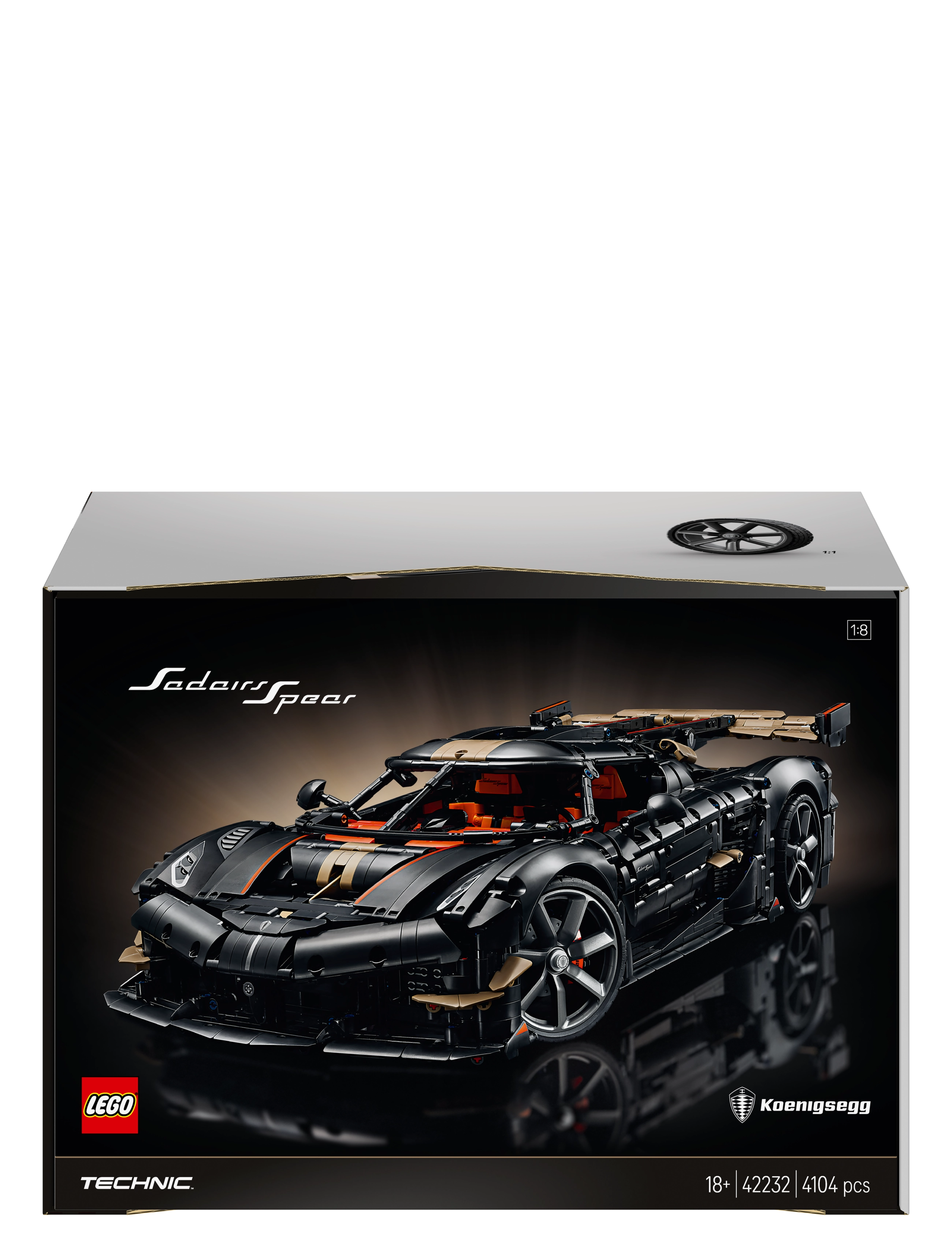 LEGO - Technic Koenigsegg Sadair’s Spear Megacar Set 42232 - lego technic - multi - 3