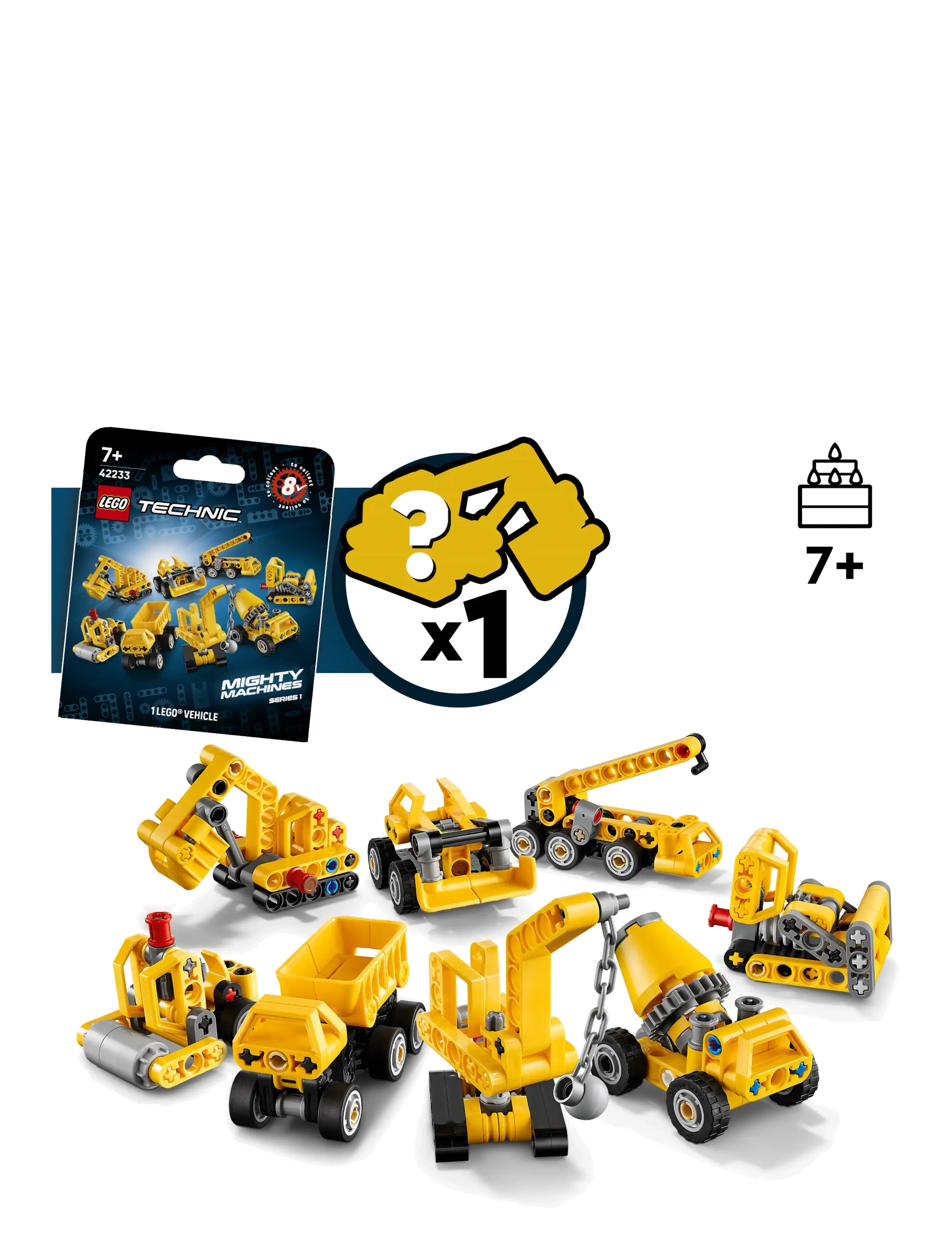 LEGO - Technic Mighty Machines Building Toy 42233 - multi - 1