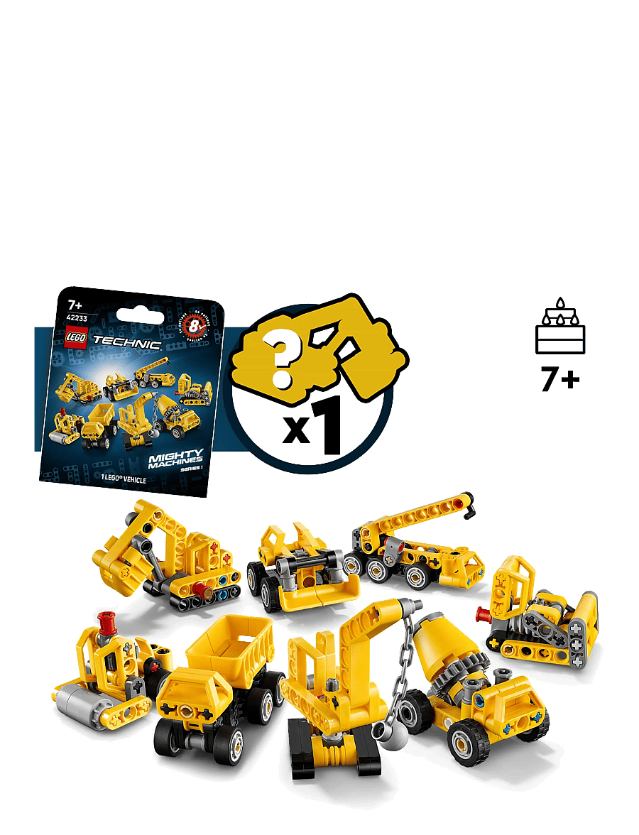 LEGO - Technic Mighty Machines Building Toy 42233 - lego technic - multi - 1