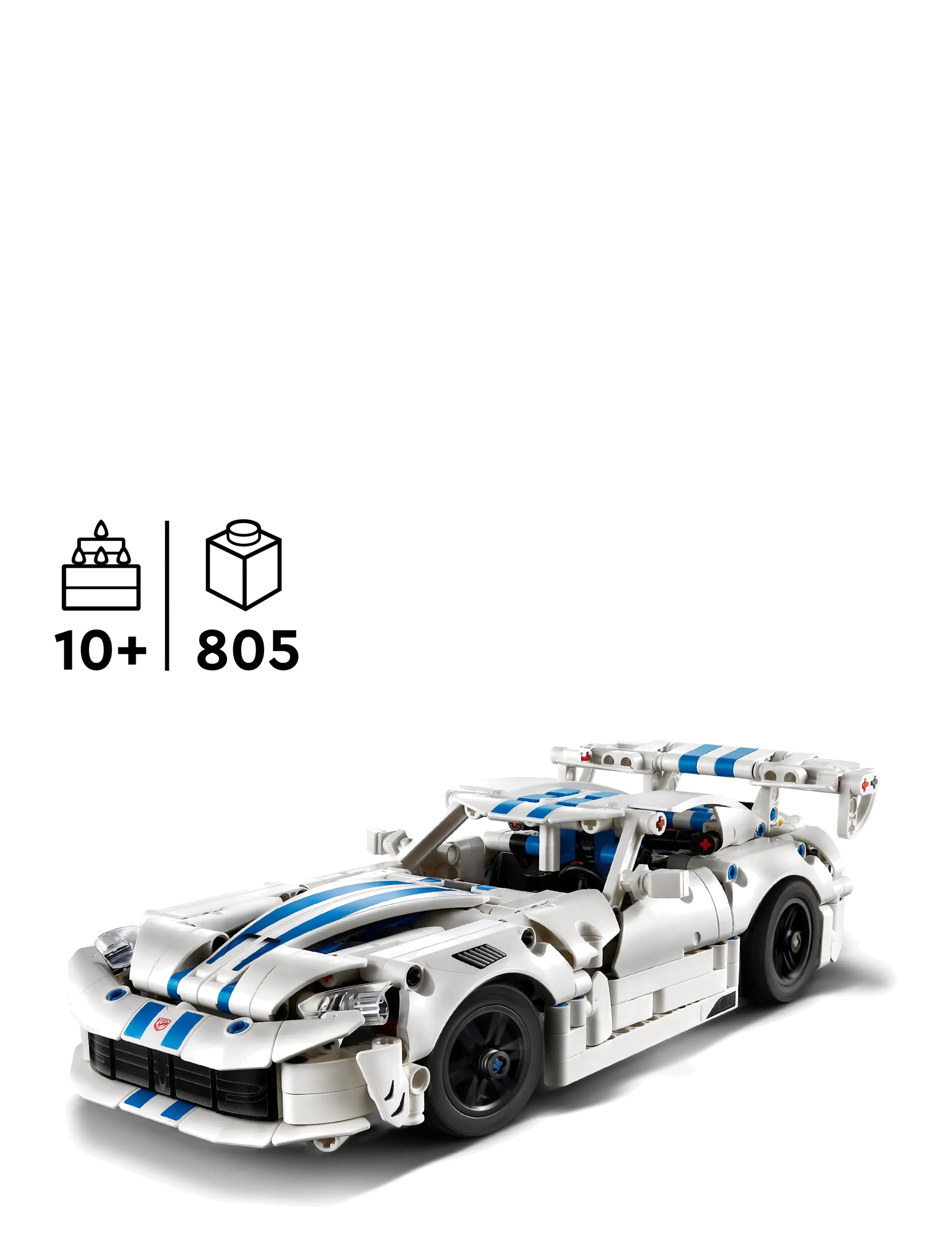 LEGO - Technic Dodge Viper GTS-R Sports Car 42234 - multi - 1