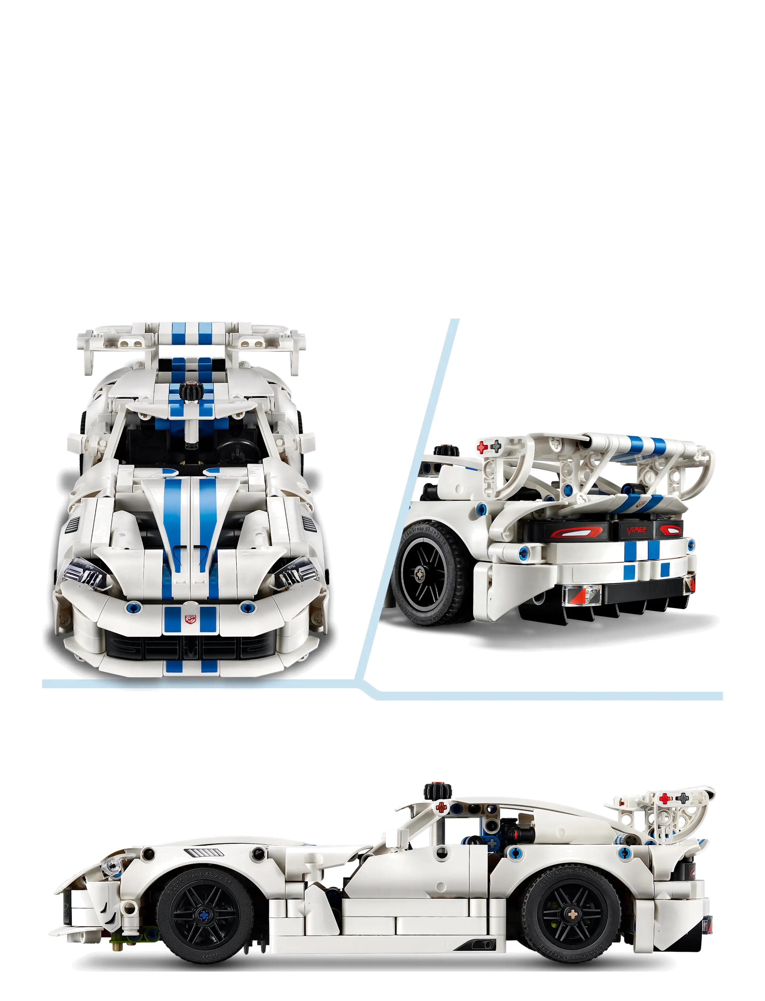 LEGO - Technic Dodge Viper GTS-R Sports Car 42234 - multi - 3