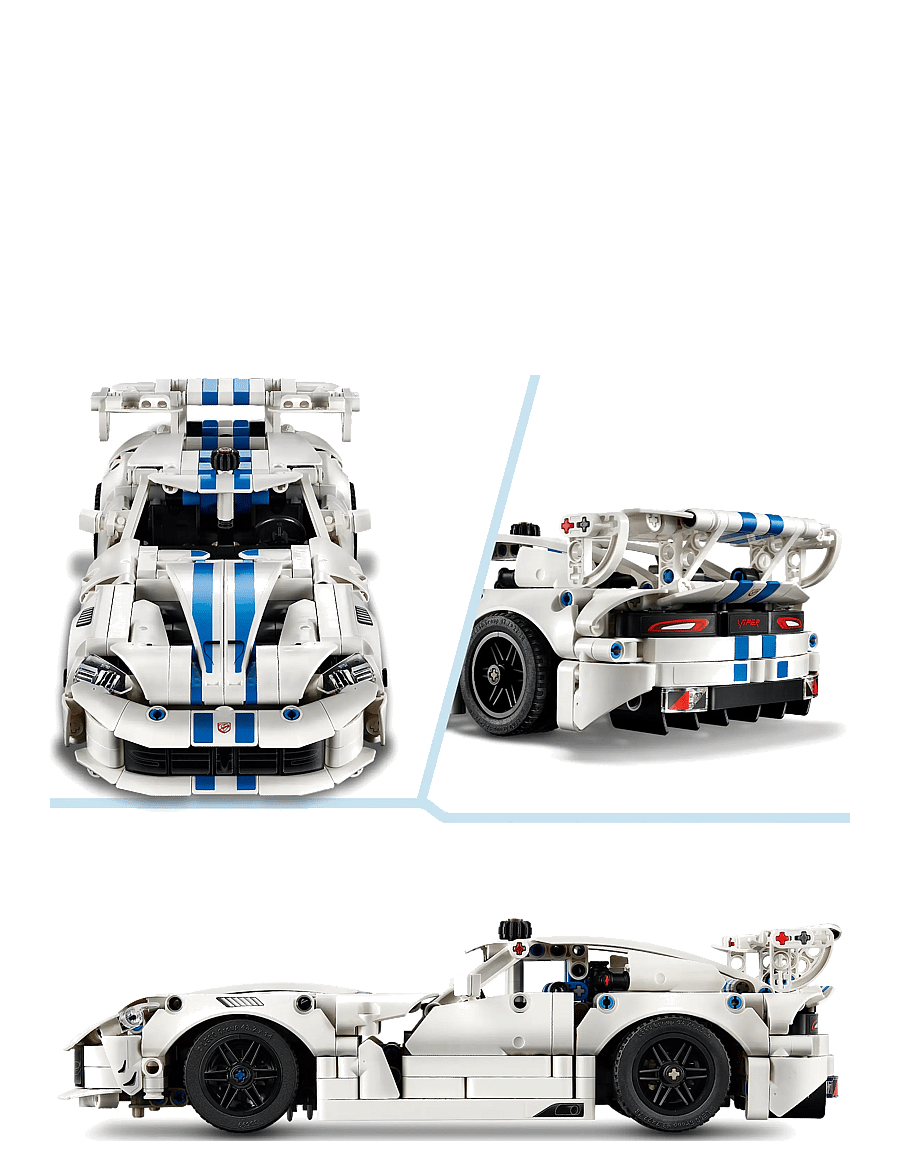 LEGO - Technic Dodge Viper GTS-R Sports Car 42234 - multi - 3