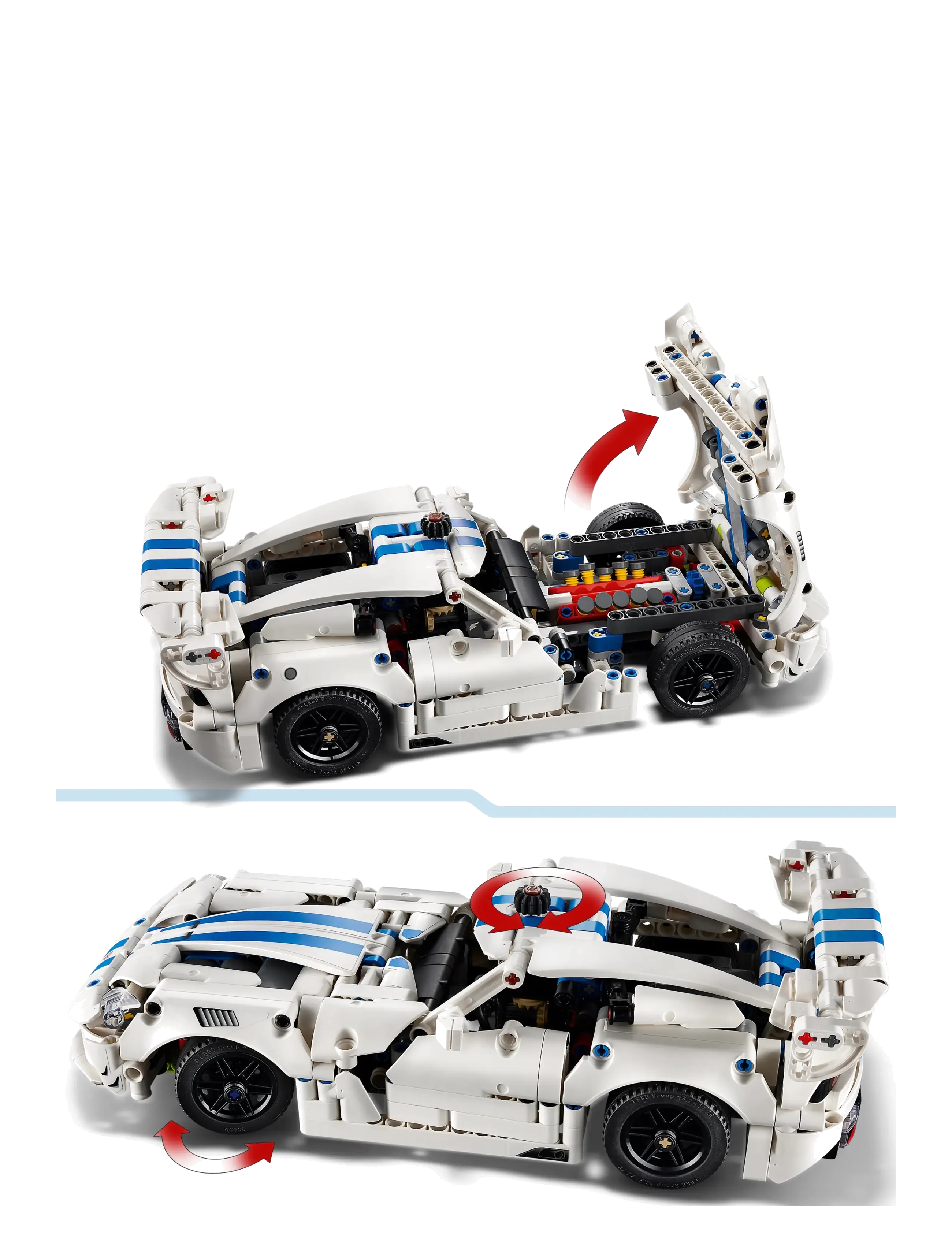 LEGO - Technic Dodge Viper GTS-R Sports Car 42234 - multi - 4