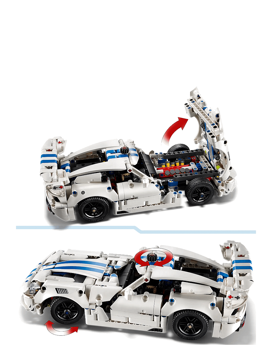 LEGO - Technic Dodge Viper GTS-R Sports Car 42234 - multi - 4