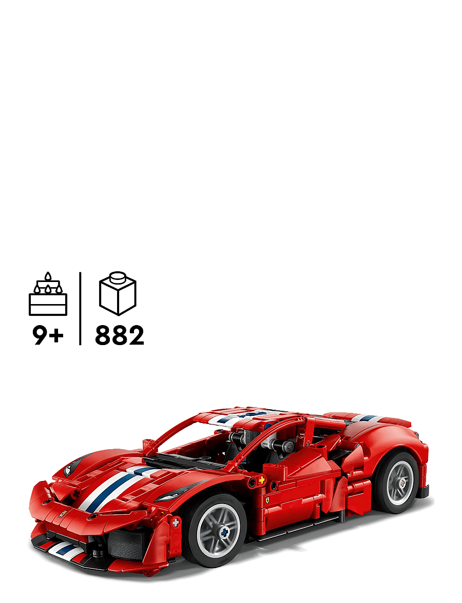 LEGO - Technic Ferrari 488 Pista Car Building Toy 42235 - lego technic - multi - 1