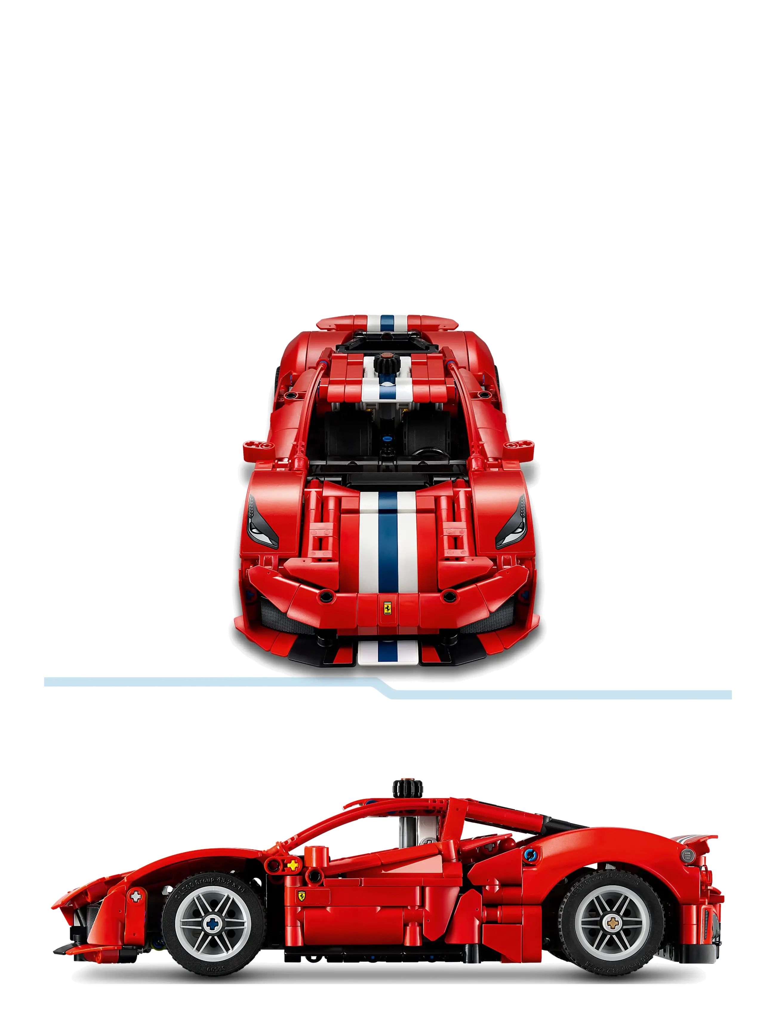 LEGO - Technic Ferrari 488 Pista Car Building Toy 42235 - lego technic - multi - 3