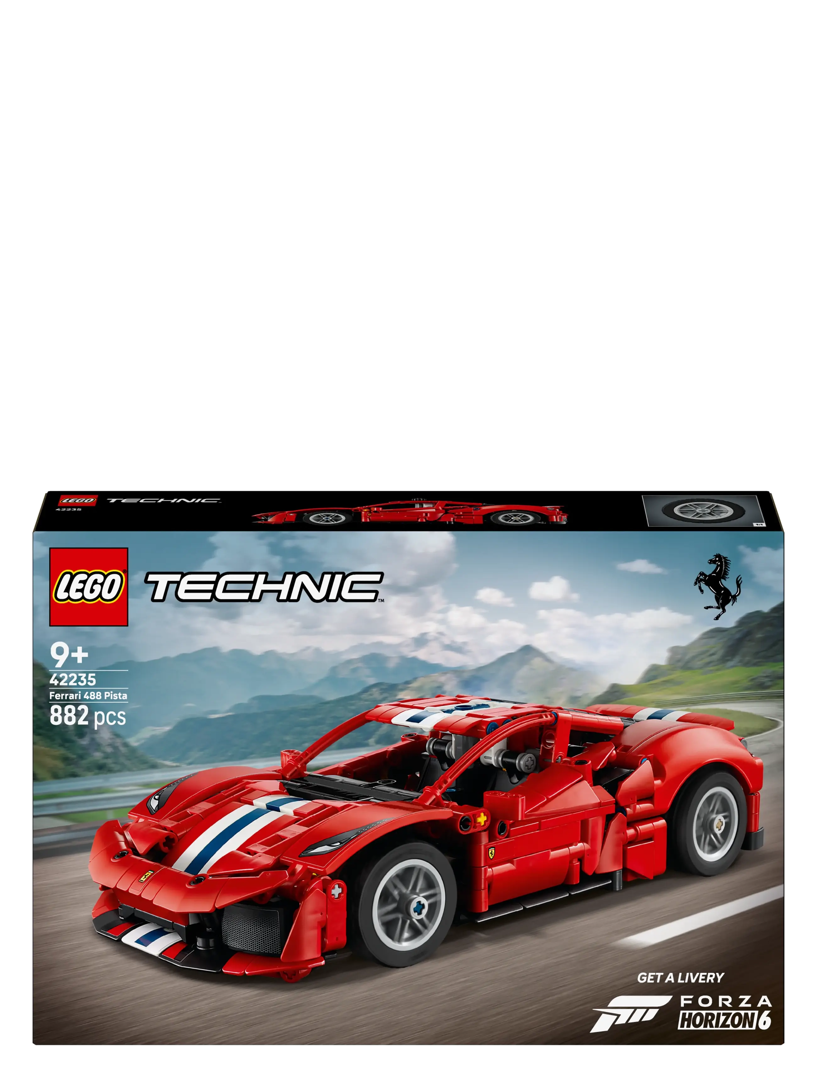LEGO - Technic Ferrari 488 Pista Car Building Toy 42235 - lego technic - multi - 5