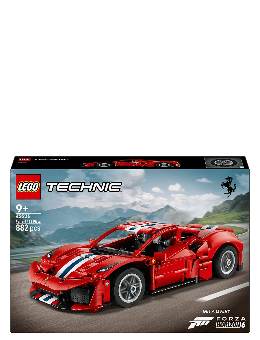 LEGO - Technic Ferrari 488 Pista Car Building Toy 42235 - lego technic - multi - 5