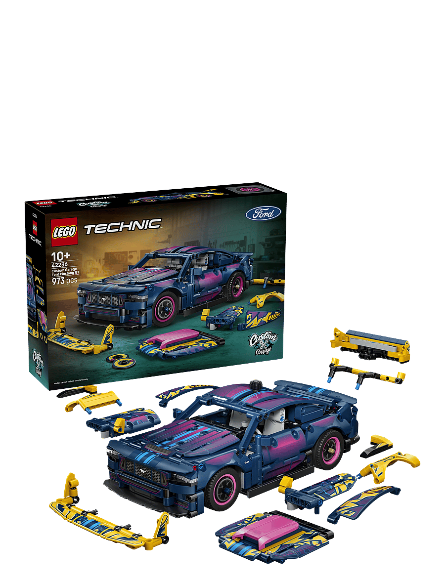 LEGO - Technic Custom Garage Ford Mustang GT Car Toy 42236 - lego technic - multi - 0