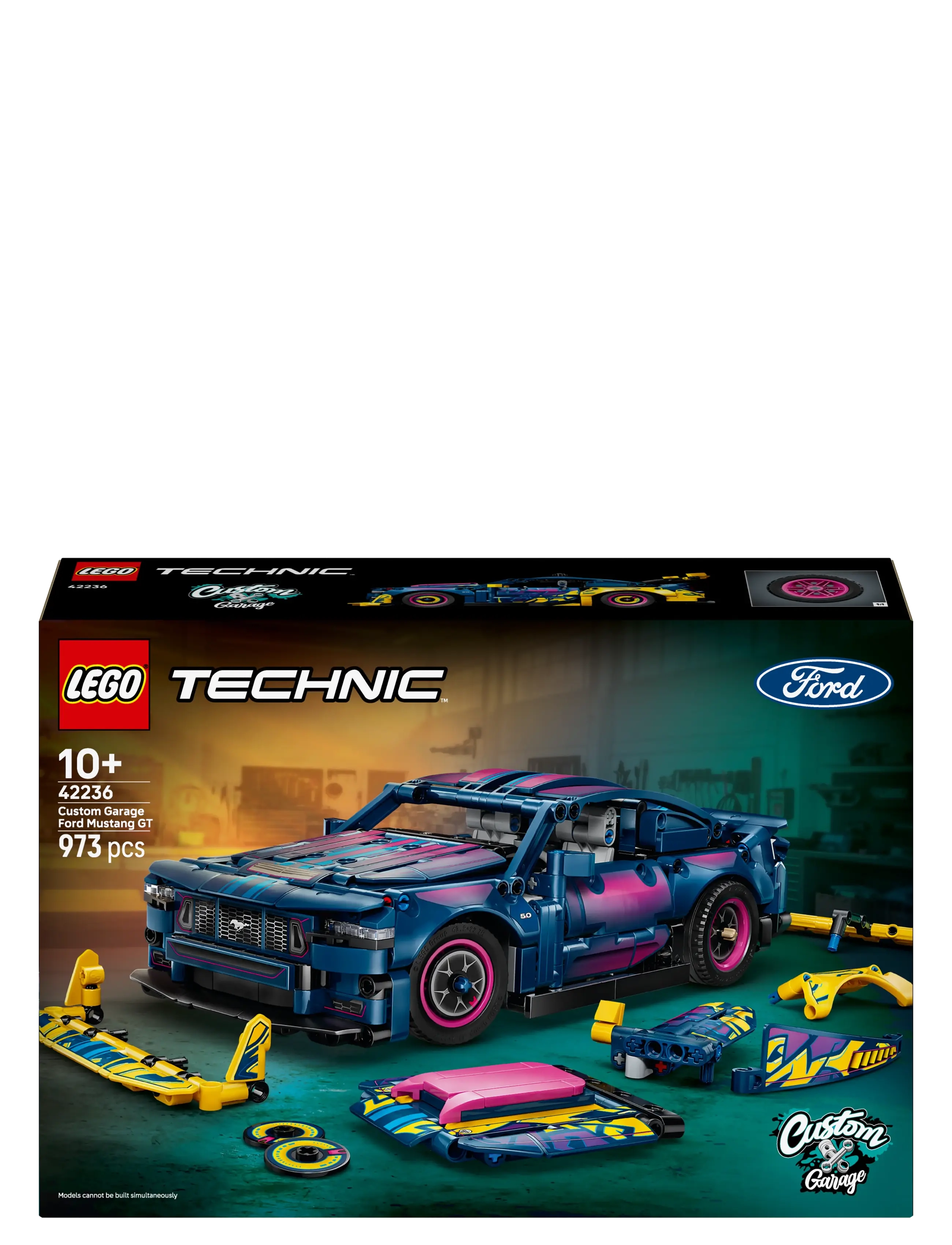 LEGO - Technic Custom Garage Ford Mustang GT Car Toy 42236 - lego technic - multi - 5