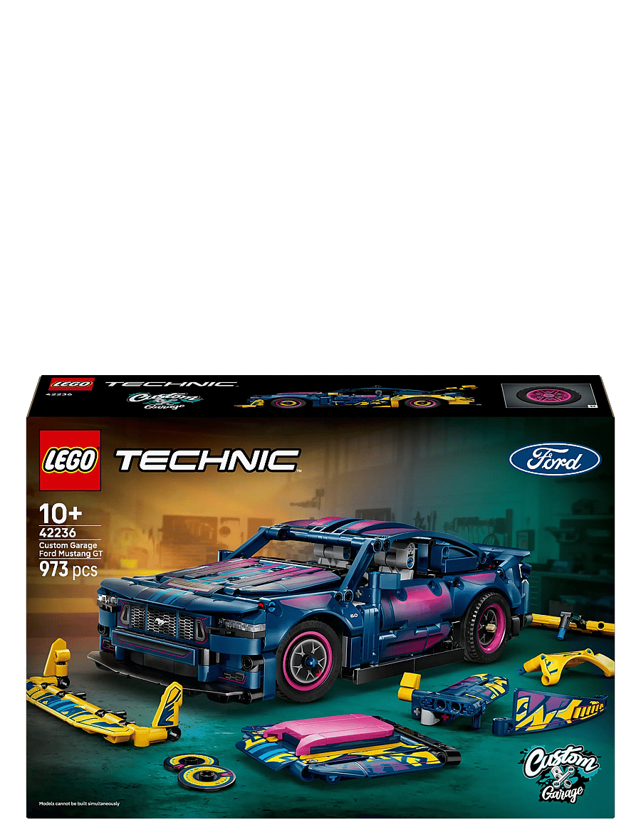 LEGO - Technic Custom Garage Ford Mustang GT Car Toy 42236 - lego technic - multi - 5