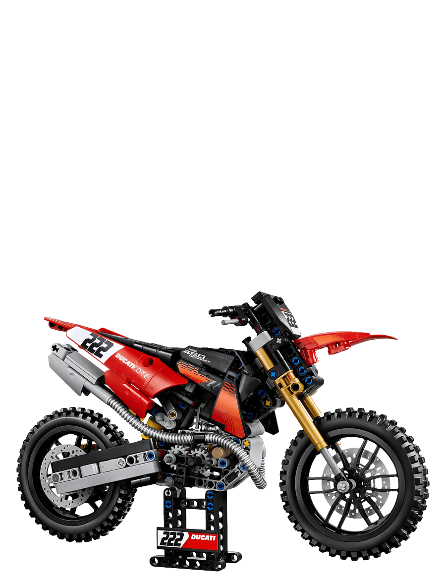 LEGO - Technic Ducati Desmo450 MX Factory Motorcycle 42238 - lego technic - multi - 2