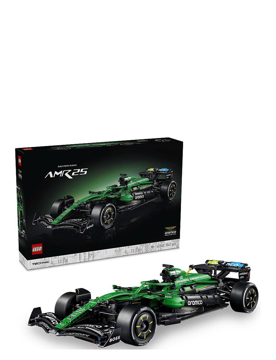 LEGO - Technic Aston Martin Aramco AMR25 Car 42240 - lego technic - multi - 0