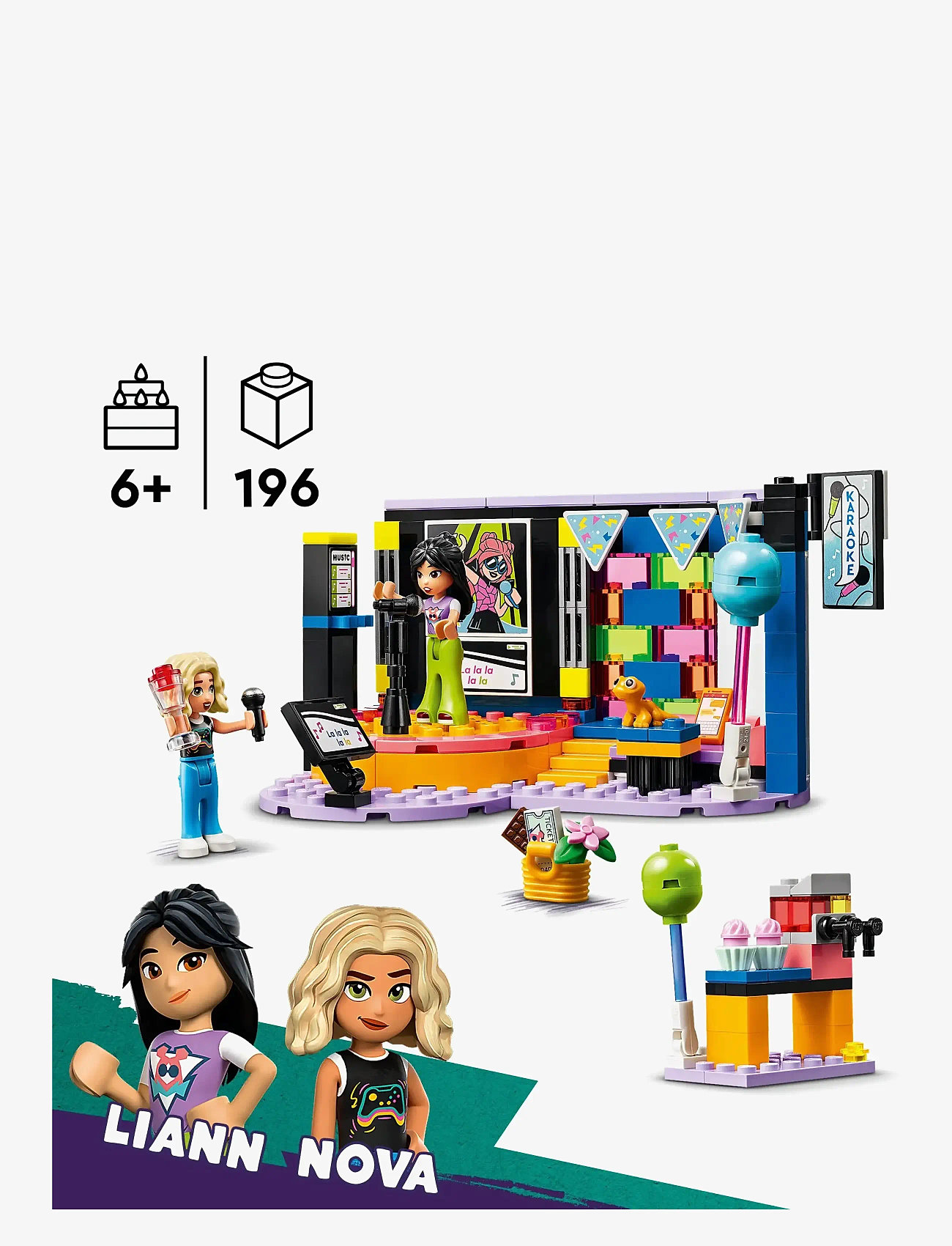 LEGO - Friends Karaoke Music Party Set 42610 - lego® friends - multi - 1