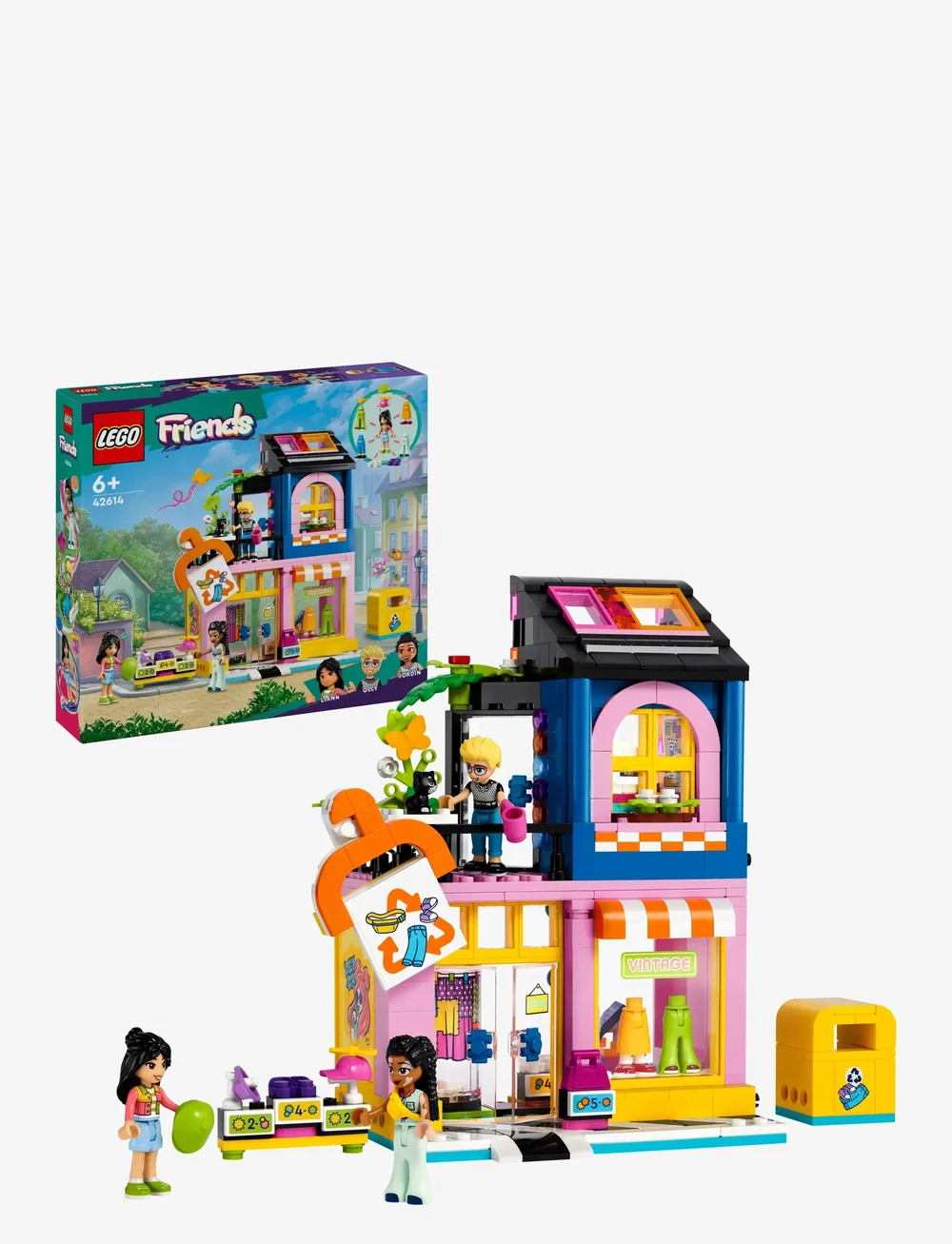 LEGO - Friends Vintage Fashion Store Toy Shop 42614 - lego friends - multi - 0