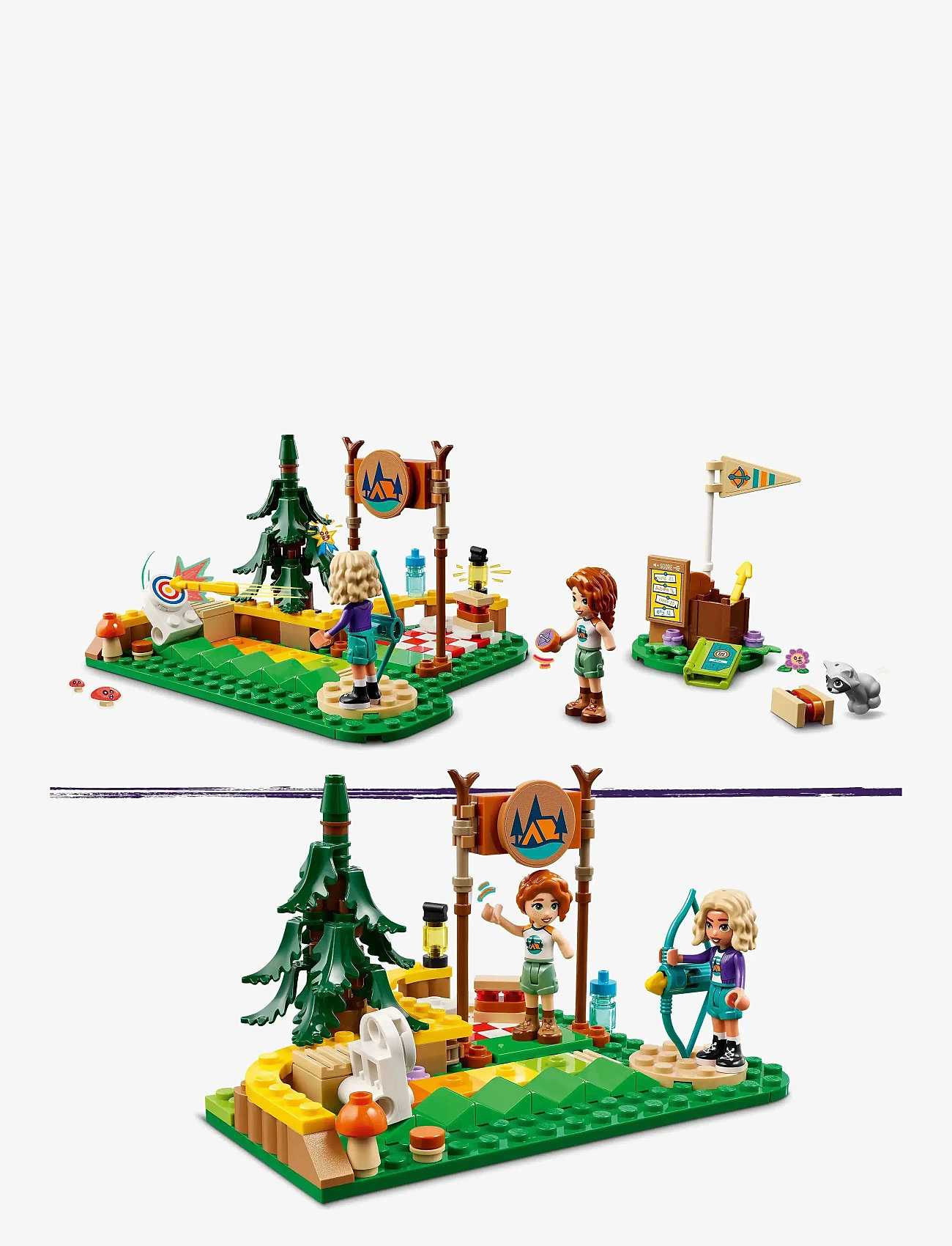 LEGO - Adventure Camp – bueskydningsbane 42622 - lego® friends - multi - 3