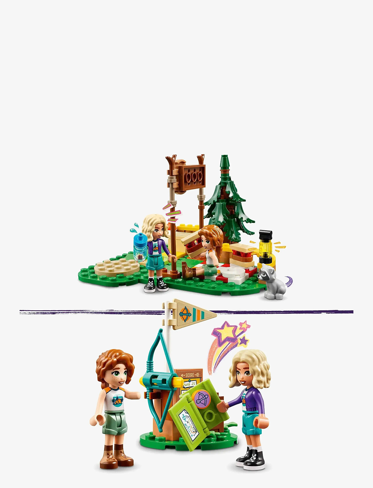 LEGO - Adventure Camp – bueskydningsbane 42622 - lego® friends - multi - 4