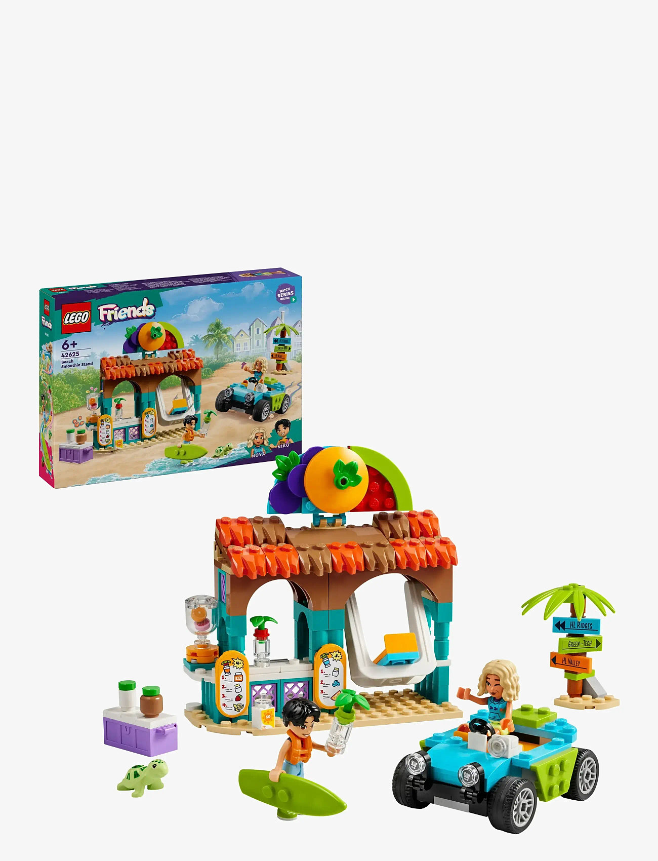 LEGO - Smoothie-bod ved stranden 42625 - multi - 0