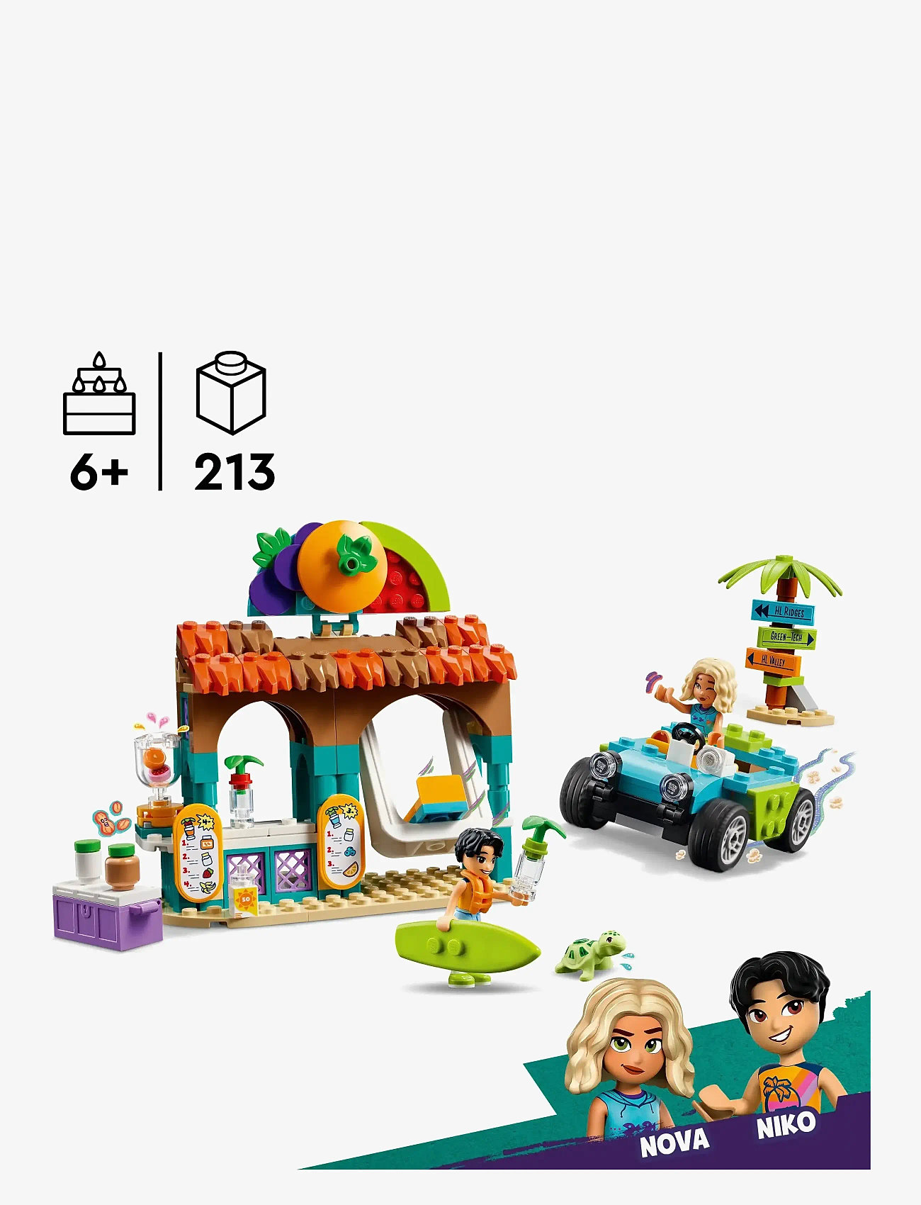 LEGO - Smoothie-bod ved stranden 42625 - multi - 1