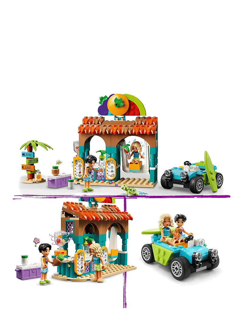 LEGO - Friends Beach Smoothie Stand, Play Food Set 42625 - lego friends - multi - 5