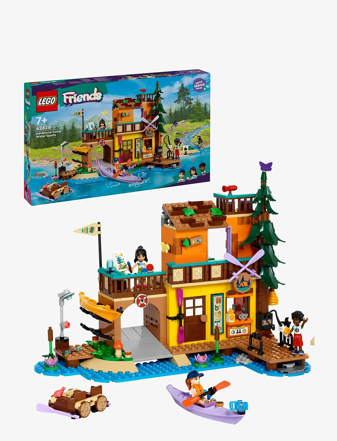 LEGO - Äventyrsläger – Vattensporter 42626 - lego friends - multi - 0