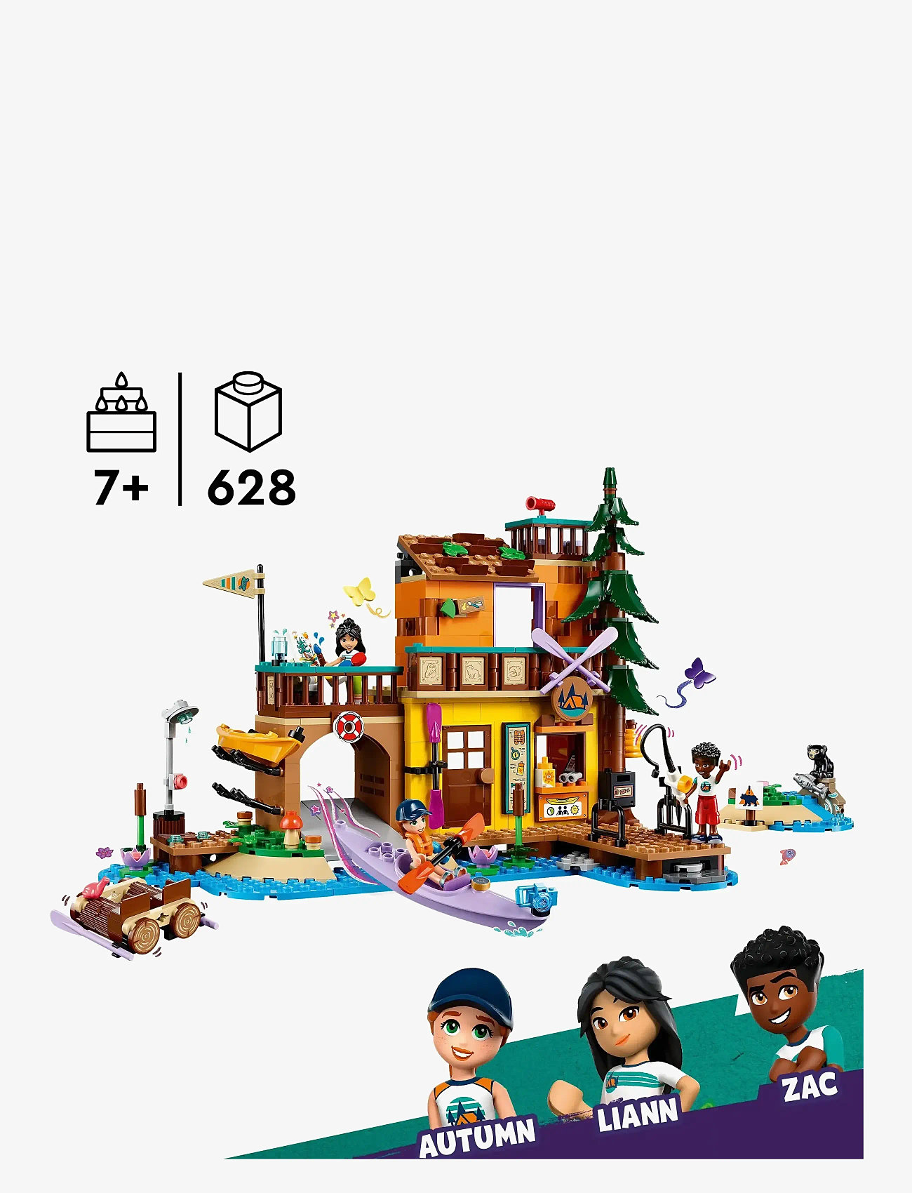 LEGO - Äventyrsläger – Vattensporter 42626 - lego friends - multi - 1