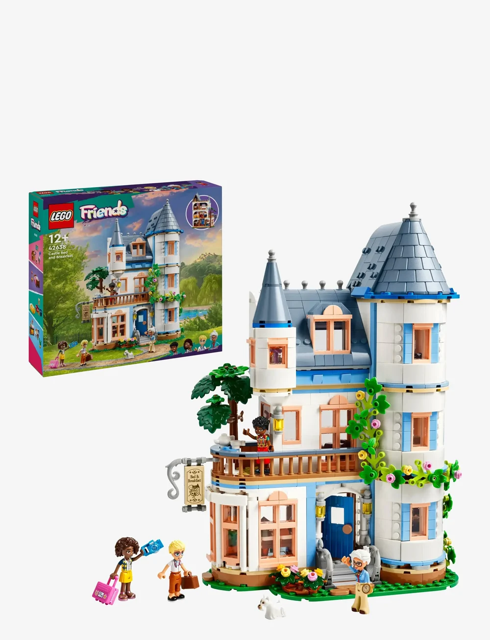 LEGO - Friends Castle Bed and Breakfast Hotel Playset 42638 - lego friends - multi - 0
