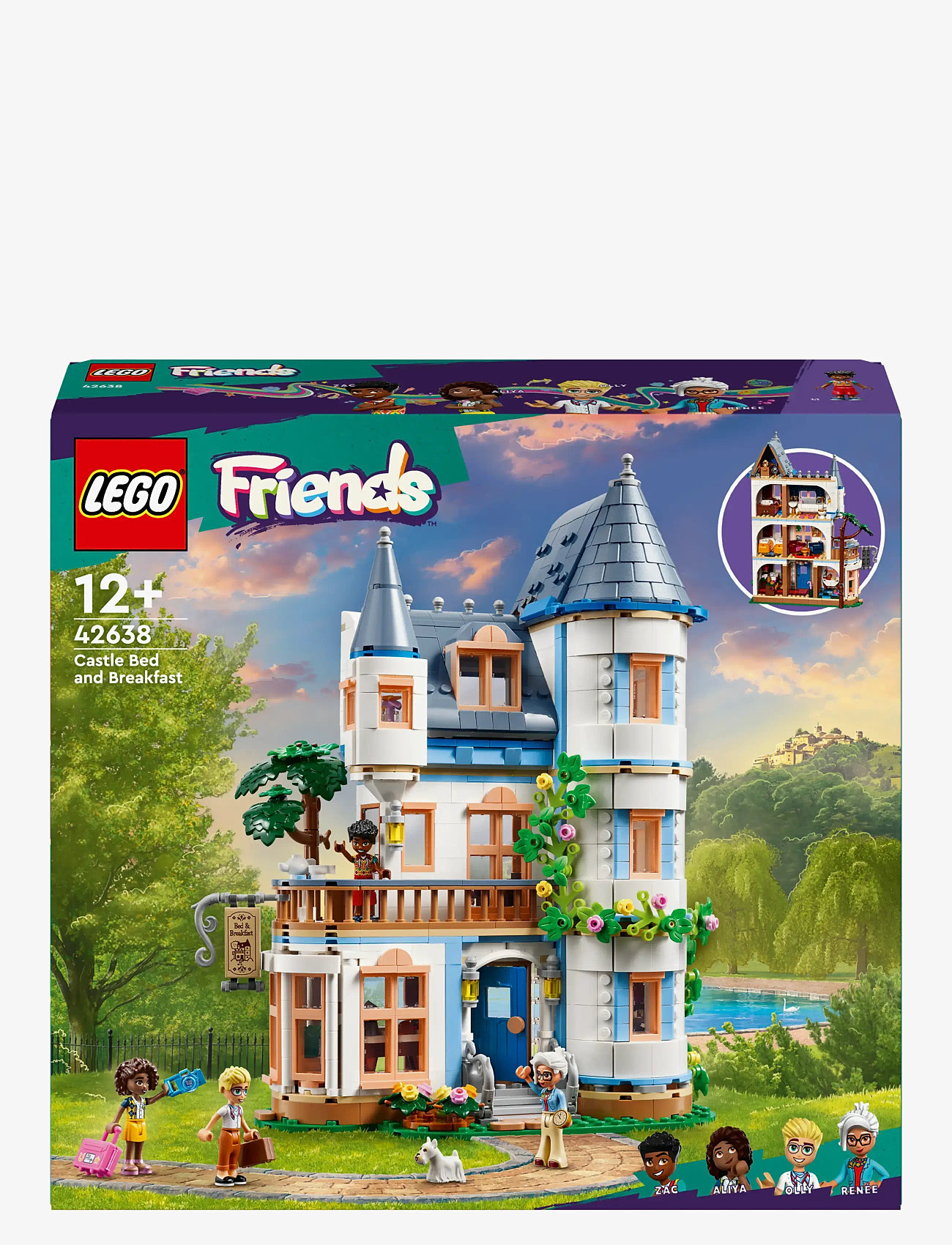 LEGO Friends Castle Bed And Breakfast Hotel Playset 42638 (LGO42638)  LEGO® Friends