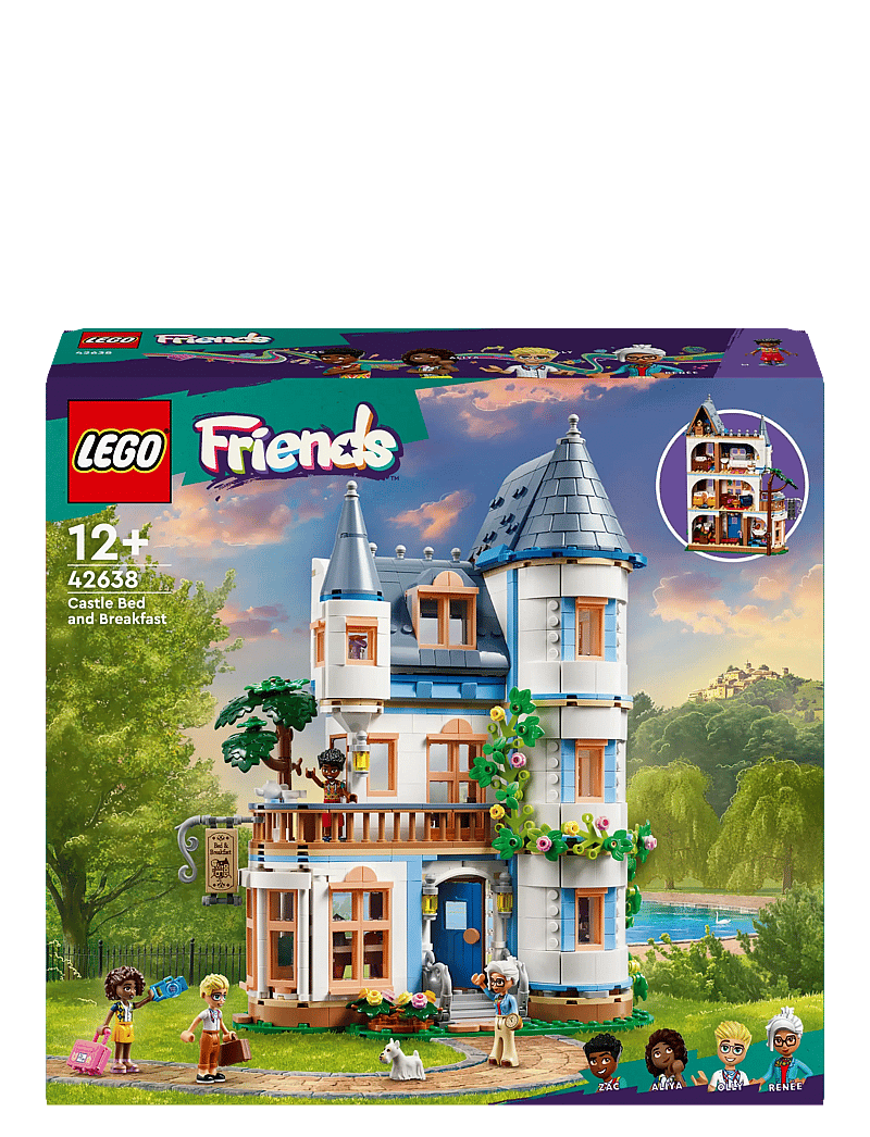 LEGO Friends Castle Bed And Breakfast Hotel Playset 42638 (LGO42638) LEGO® Friends