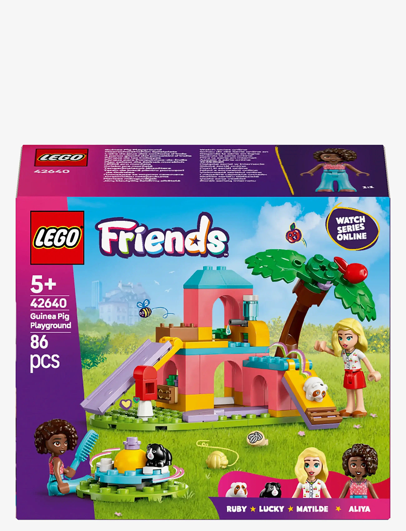 LEGO - Friends Guinea Pig Playground Pretend-Play Building Kit 42640 - multi - 5