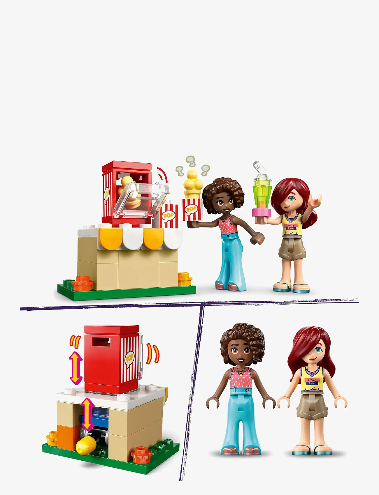 LEGO - Friends Friendship Movie Night Pretend-Play Toy Building Kit 42642 - lego friends - multi - 5
